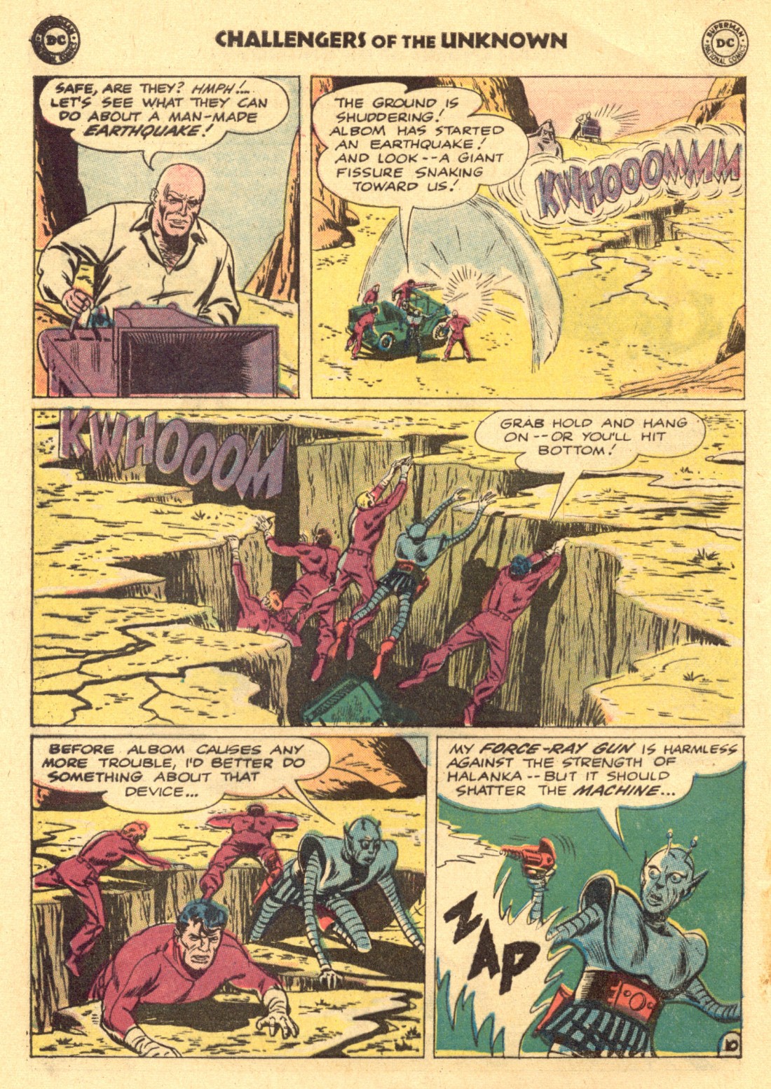 Challengers of the Unknown (1958) Issue #16 #16 - English 12