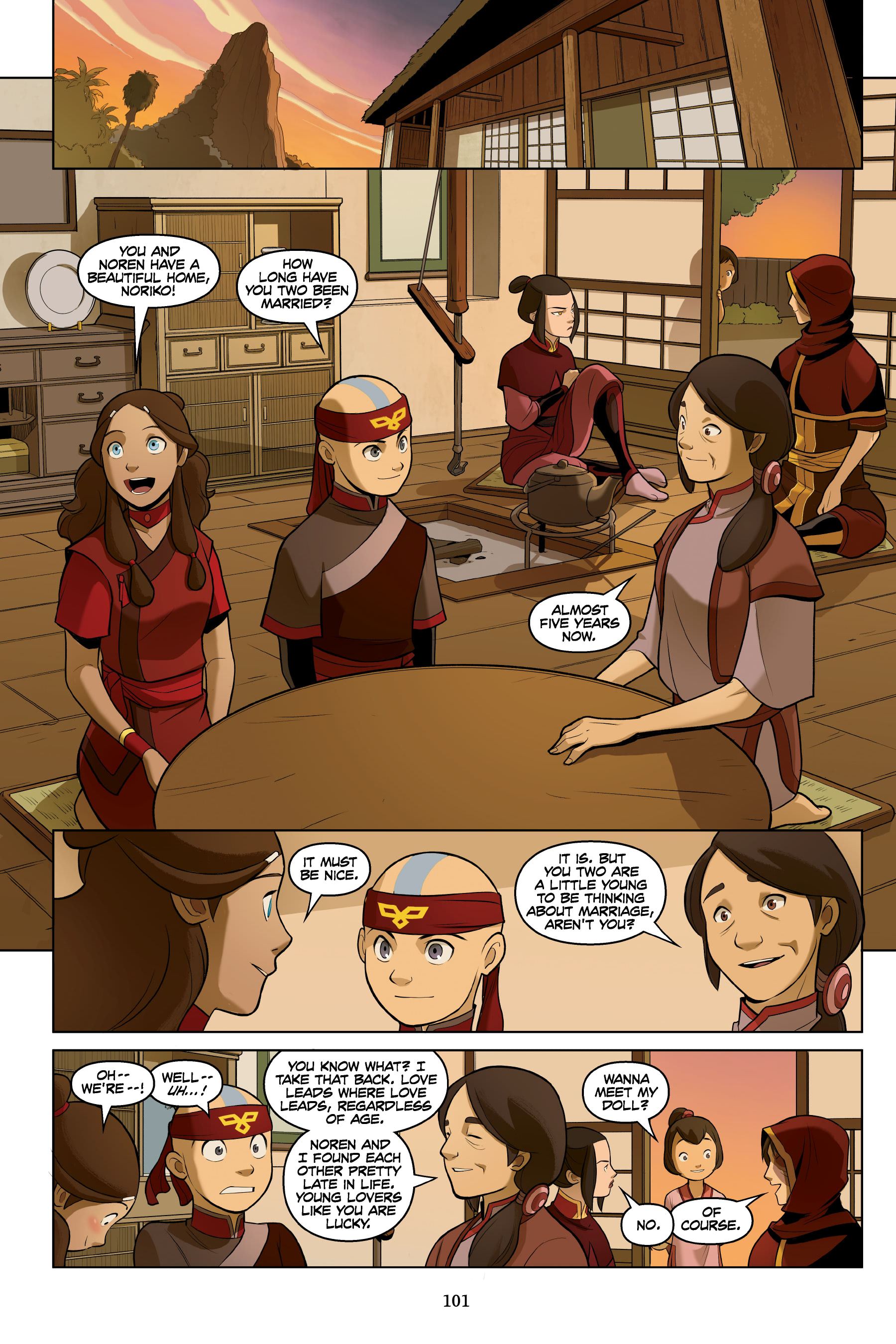 Read online Nickelodeon Avatar: The Last Airbender - The Search comic -  Issue # _TPB Omnibus (Part 2) - 2