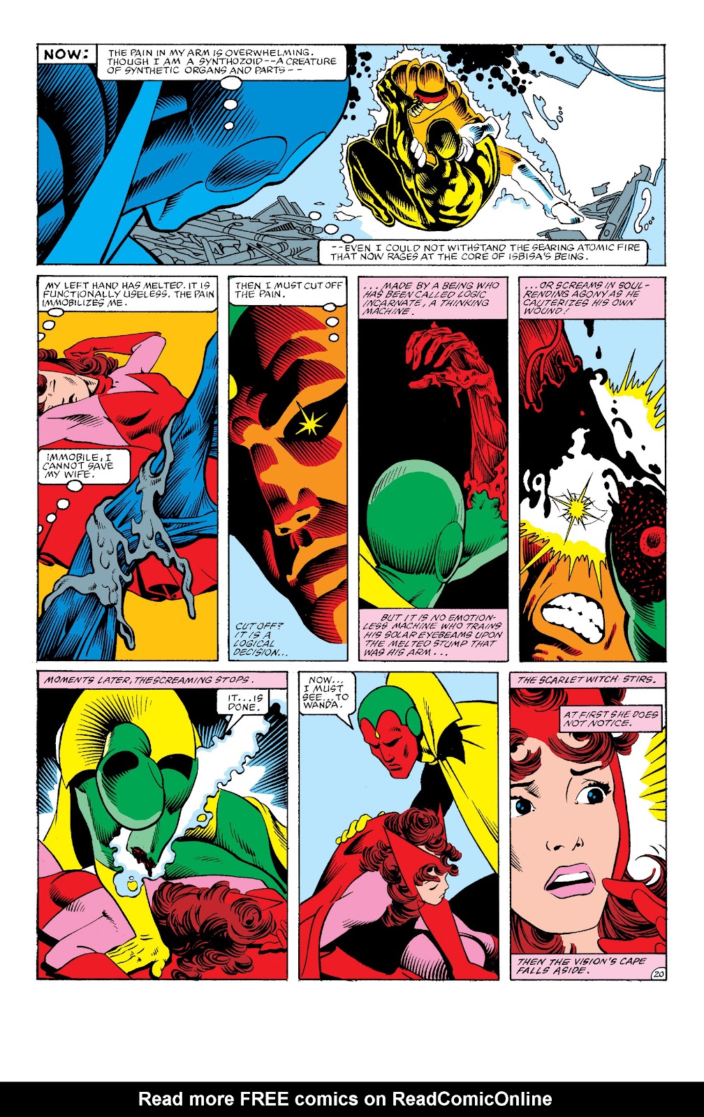 The Vision and the Scarlet Witch (1982) issue 2 - Page 21