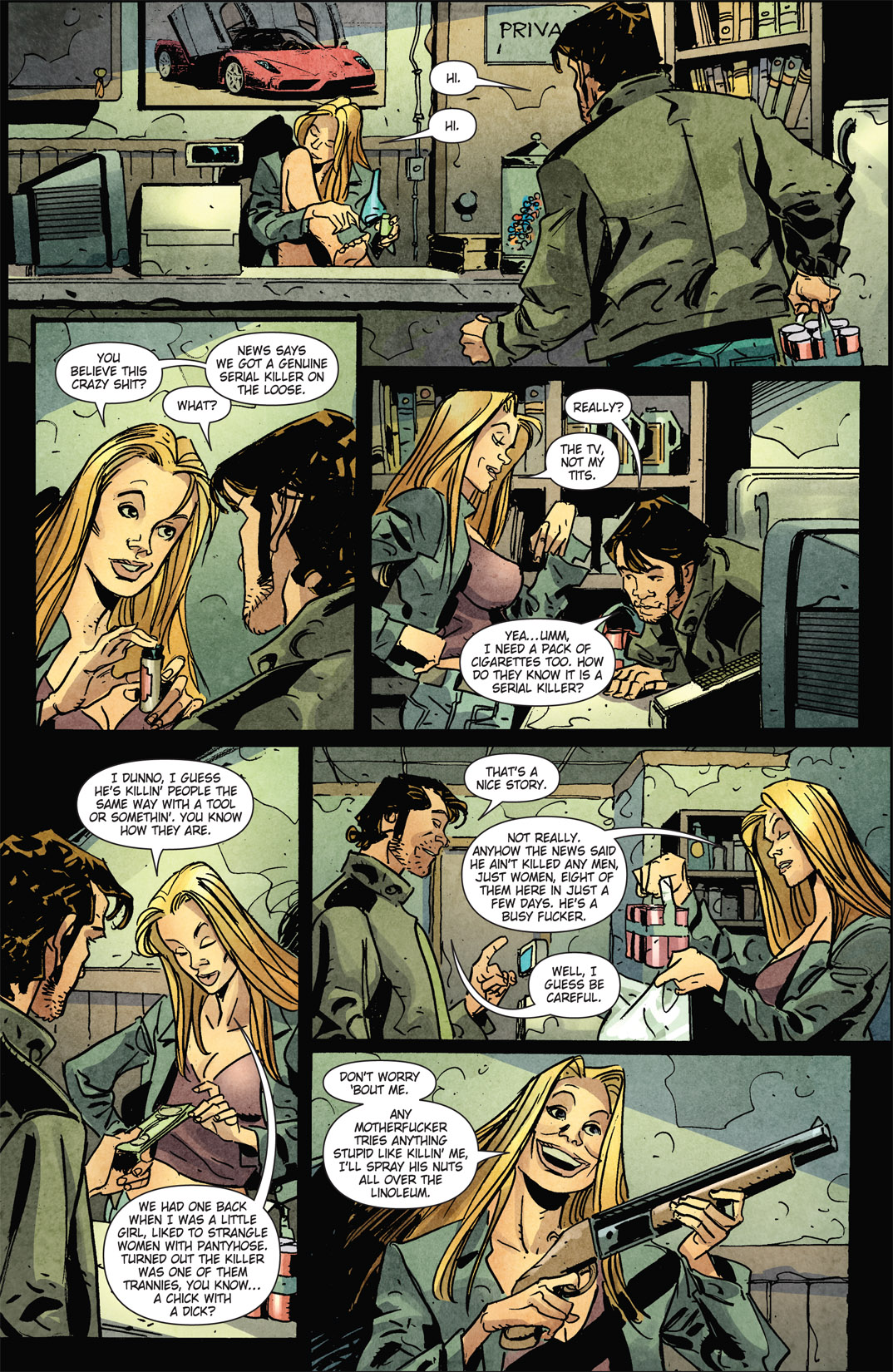 Read online Random Acts of Violence comic -  Issue # TPB - 32