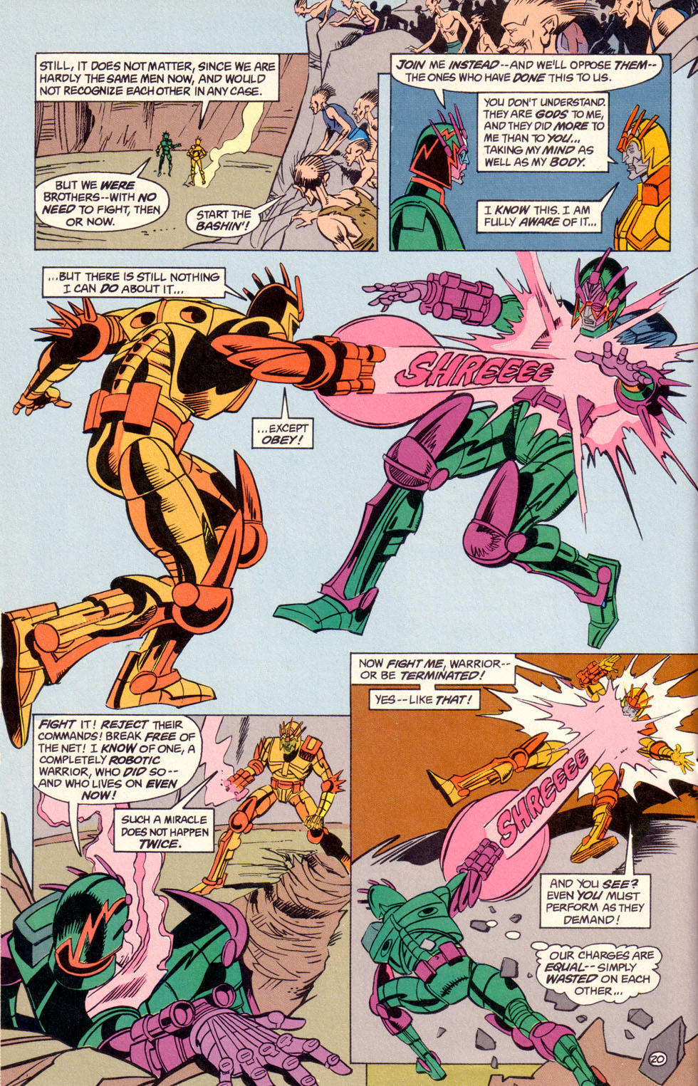 Read online Electric Warrior comic -  Issue #13 - 22