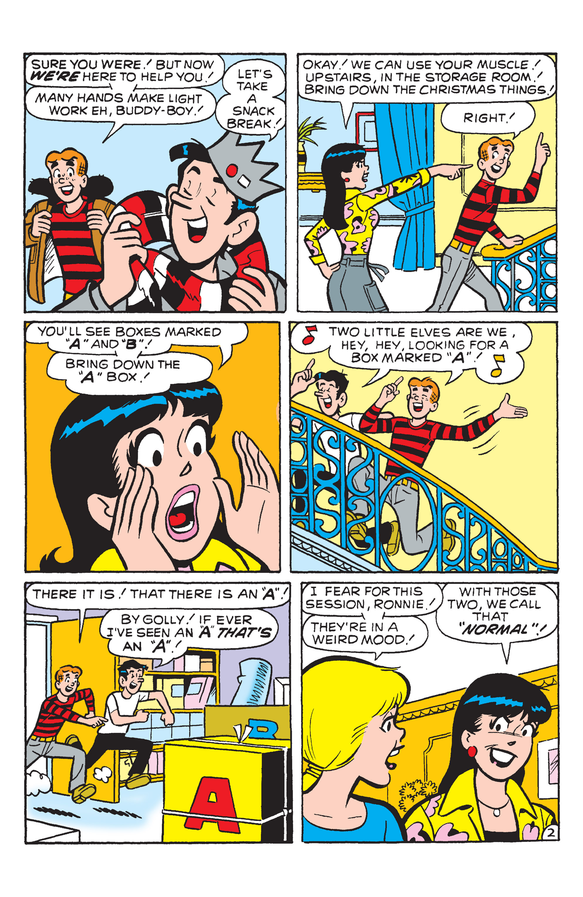 Read online Archie's Christmas Spirit comic -  Issue # TPB - 48