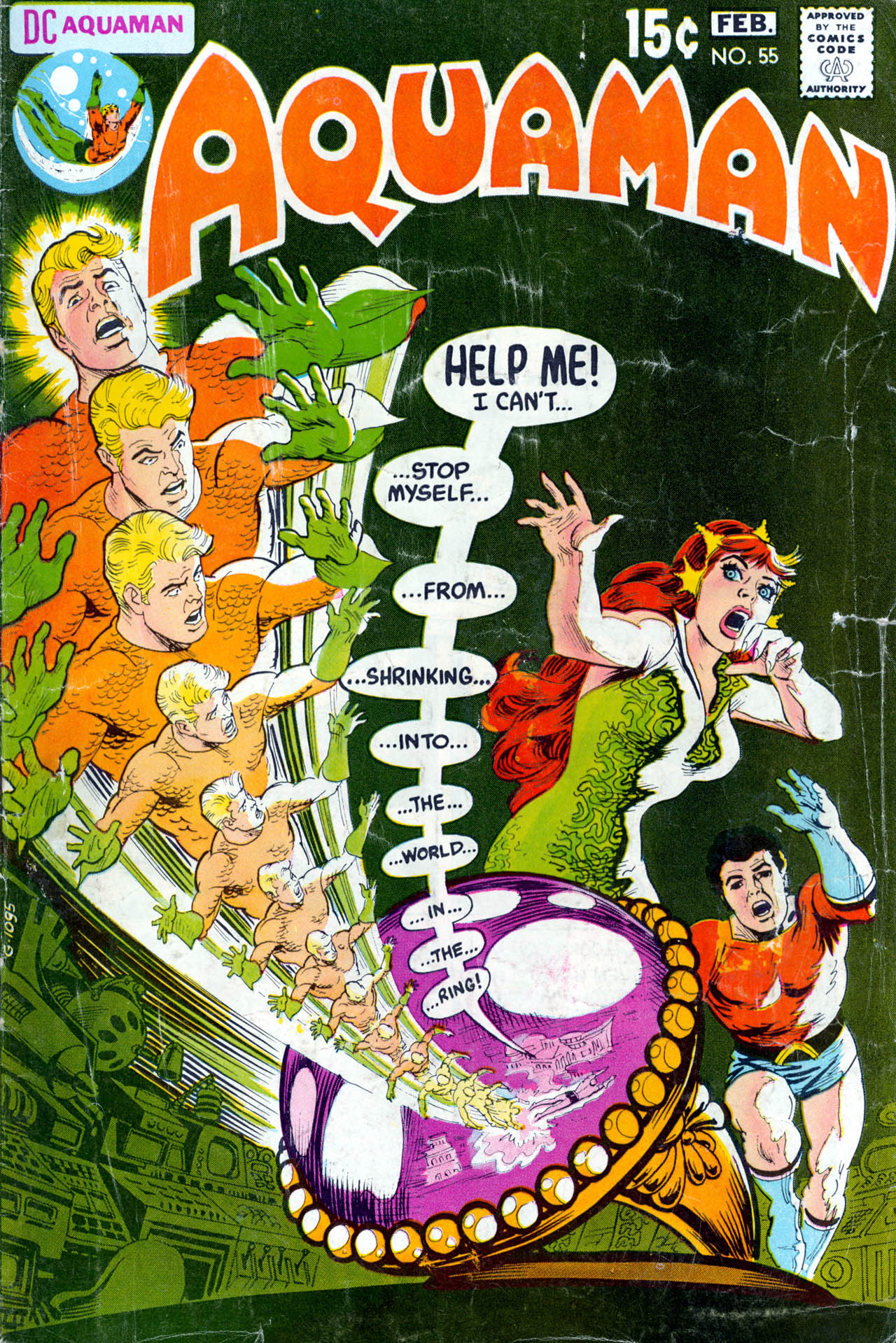 Read online Aquaman (1962) comic -  Issue #55 - 1