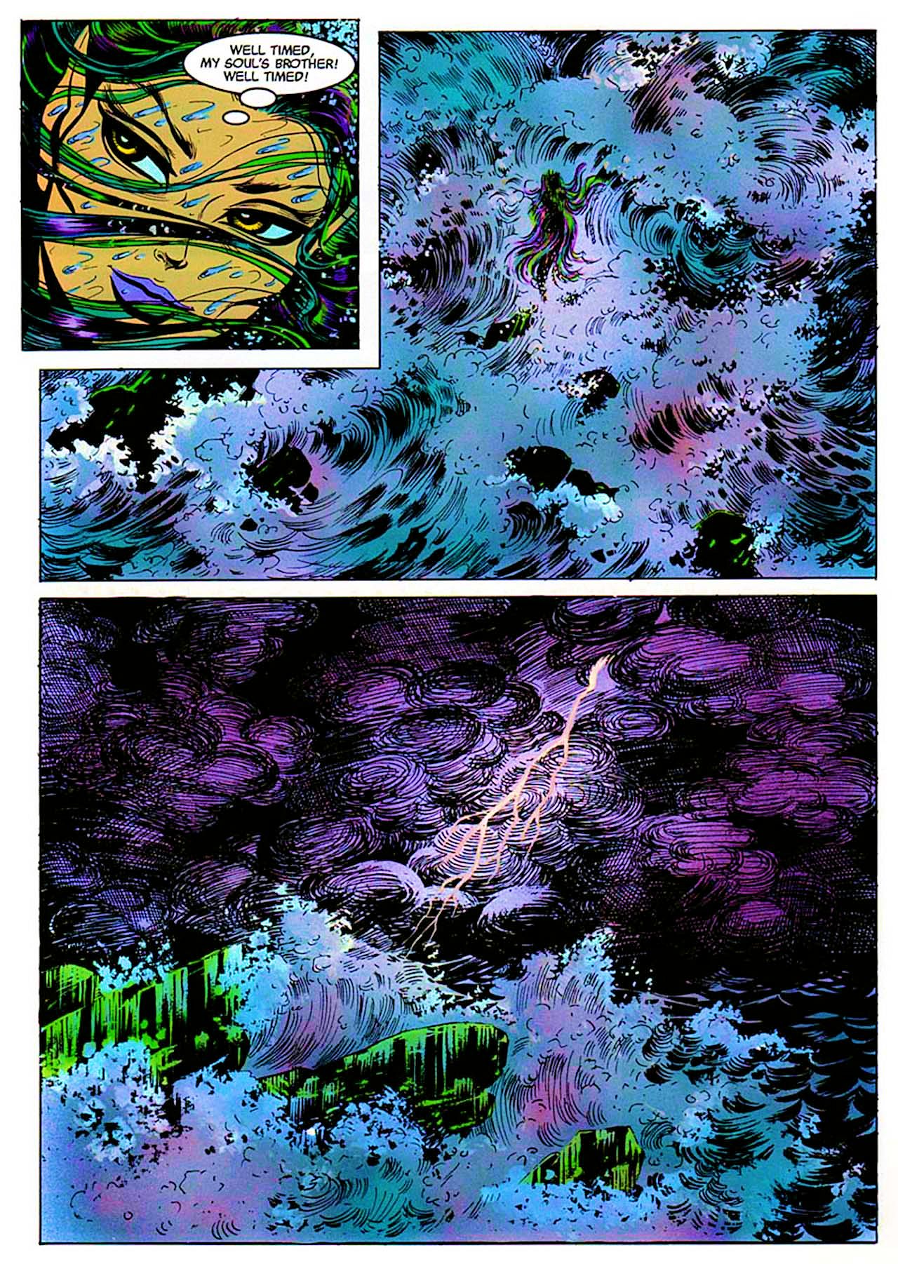 Read online ElfQuest: Kings of the Broken Wheel comic -  Issue #5 - 31