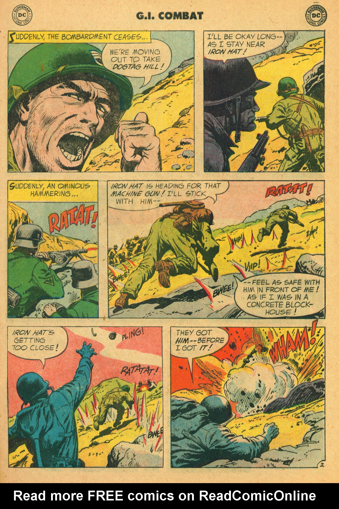 Read online G.I. Combat (1952) comic -  Issue #62 - 29