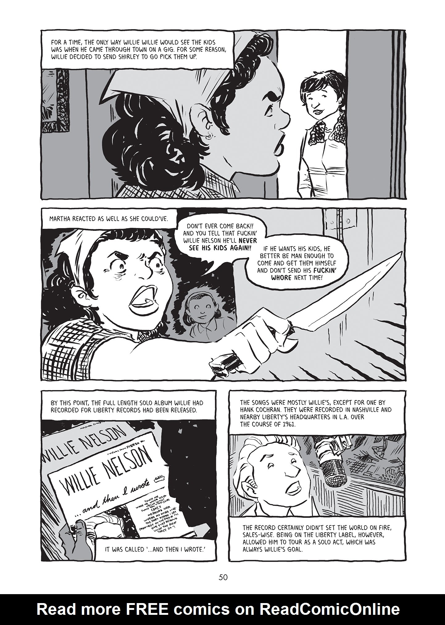 Read online Willie Nelson: A Graphic History comic -  Issue # TPB - 48