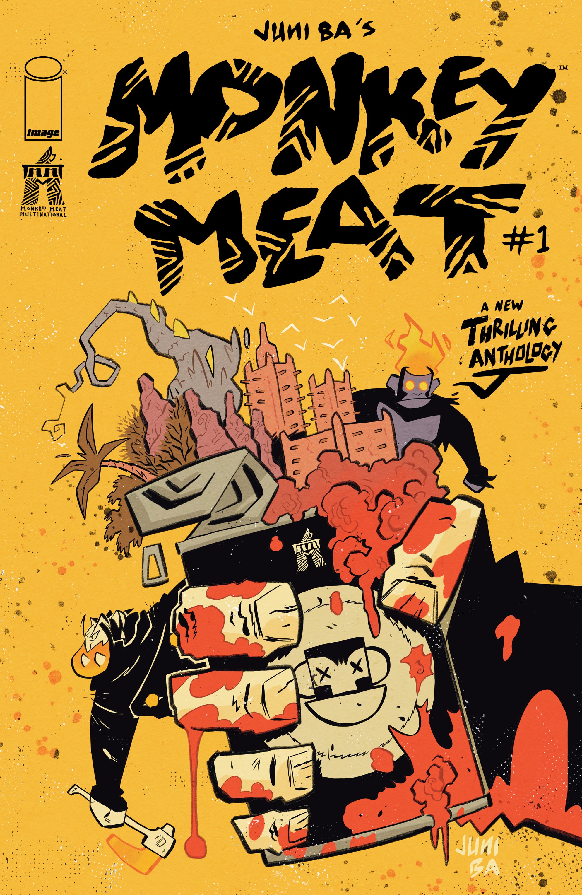 Read online Monkey Meat comic -  Issue #1 - 1