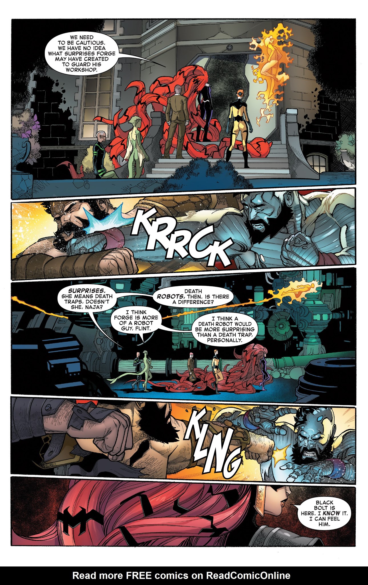 Read online Inhumans Vs. X-Men comic -  Issue # _TPB - 163
