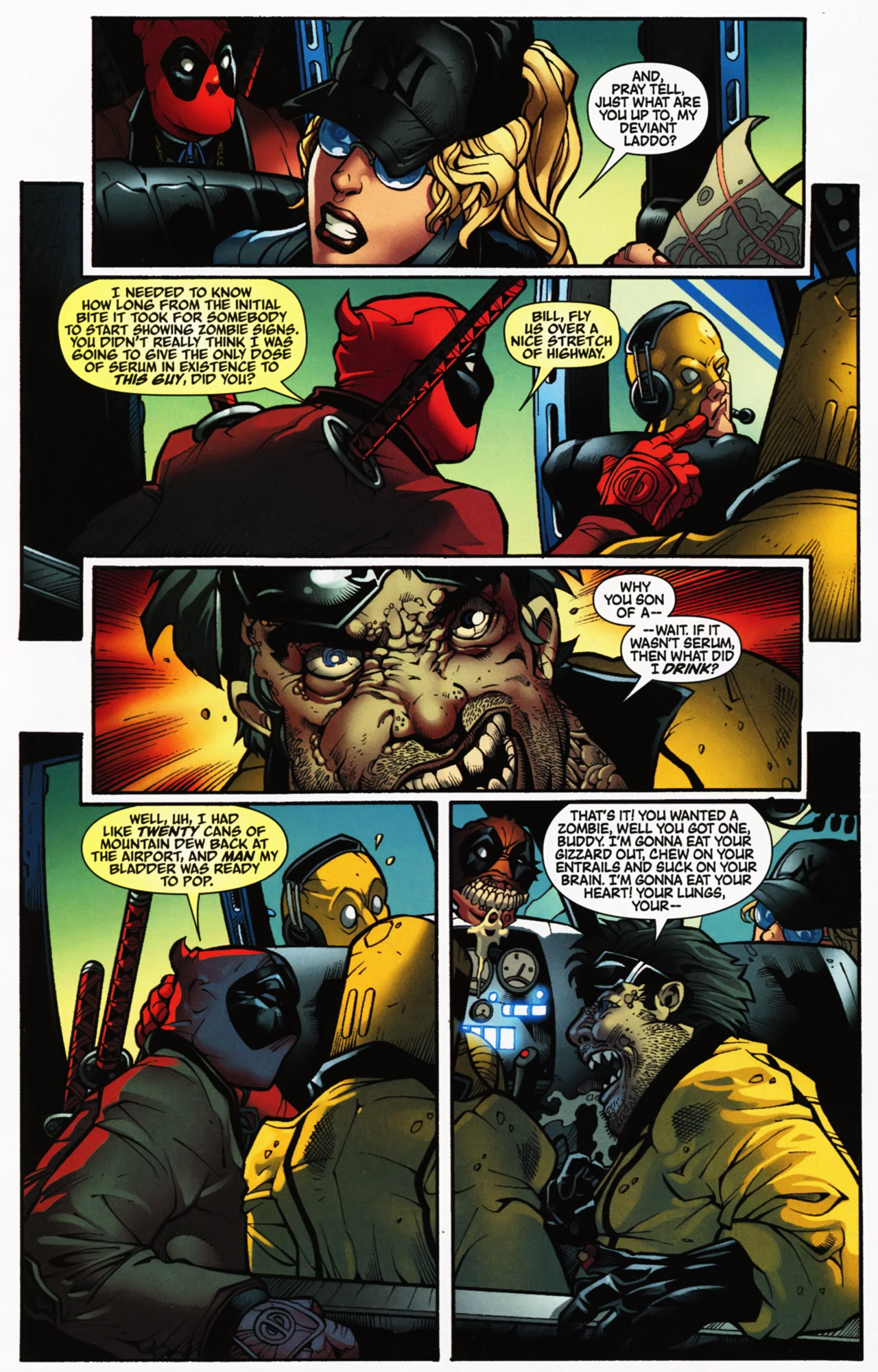 Read online Deadpool: Merc With a Mouth comic -  Issue #13 - 7