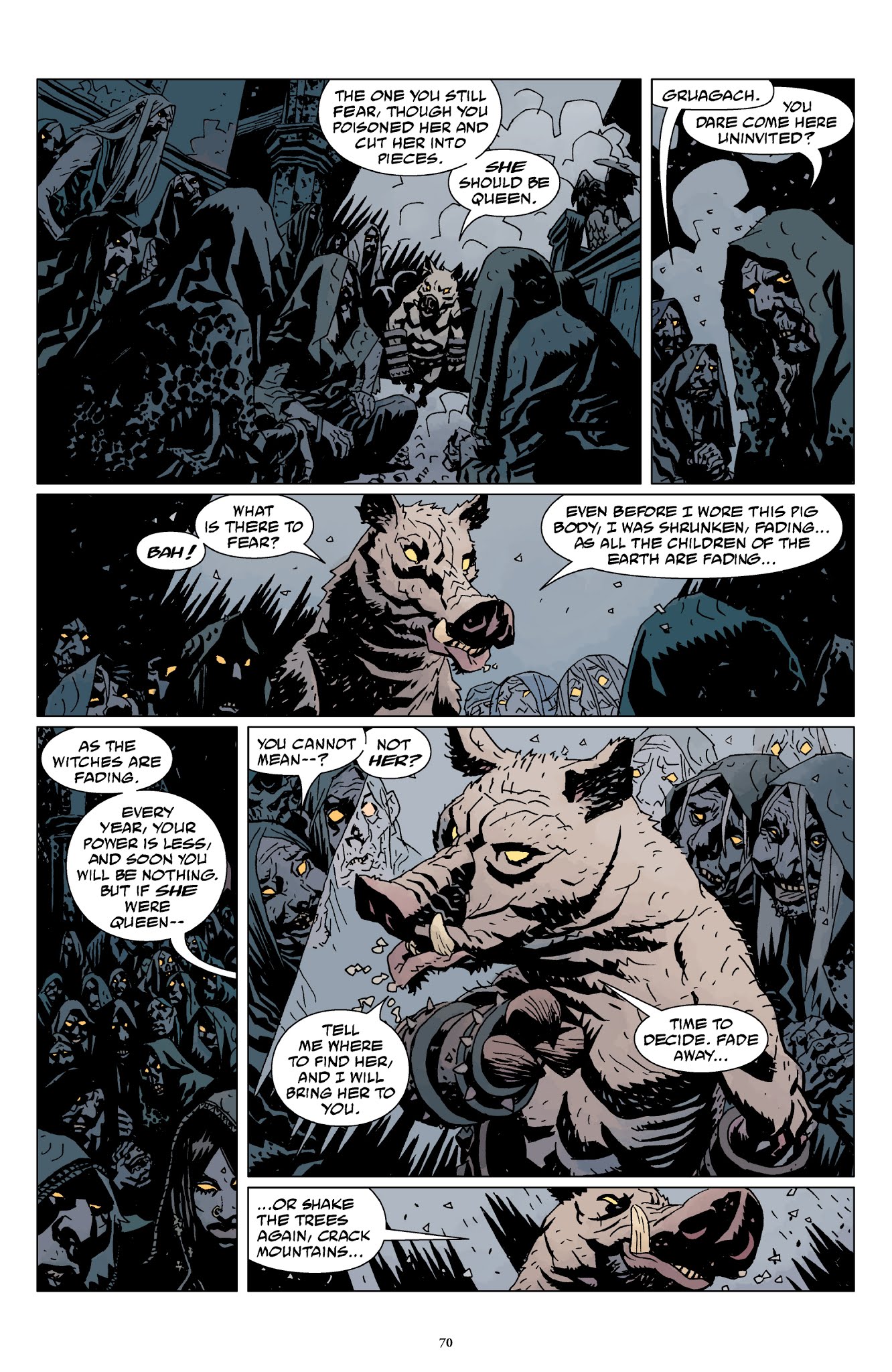 Read online Hellboy Omnibus comic -  Issue # TPB 3 (Part 1) - 71