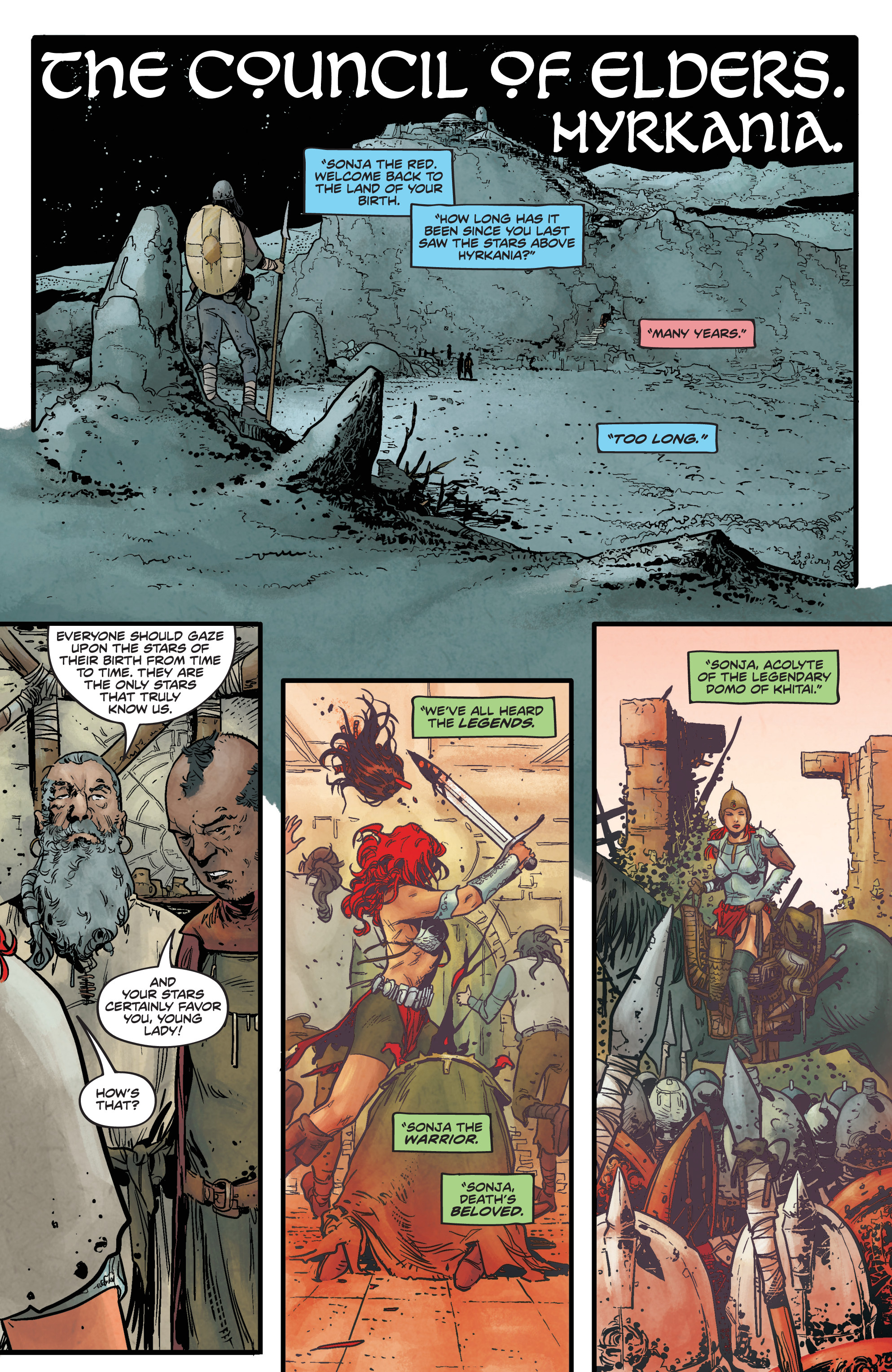 Read online Red Sonja (2019) comic -  Issue #1 - 21