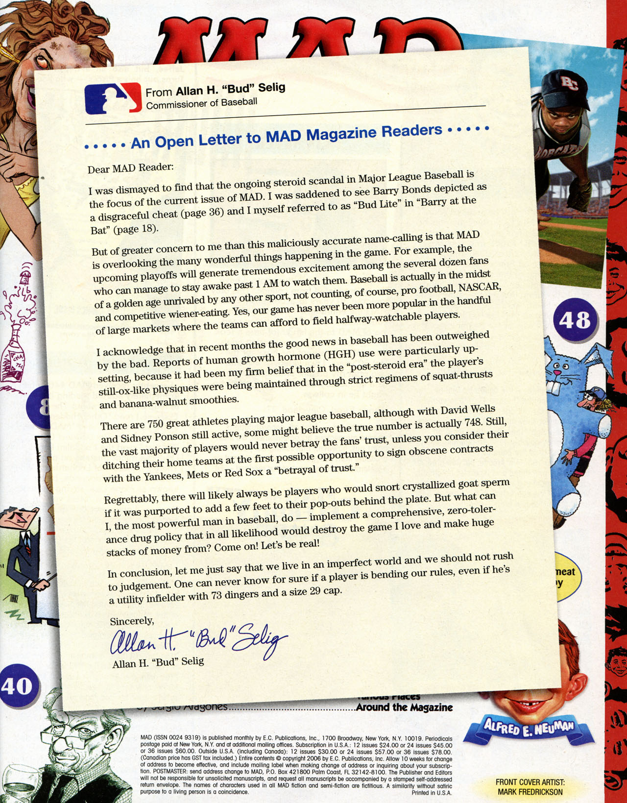 Read online MAD comic -  Issue #469 - 2