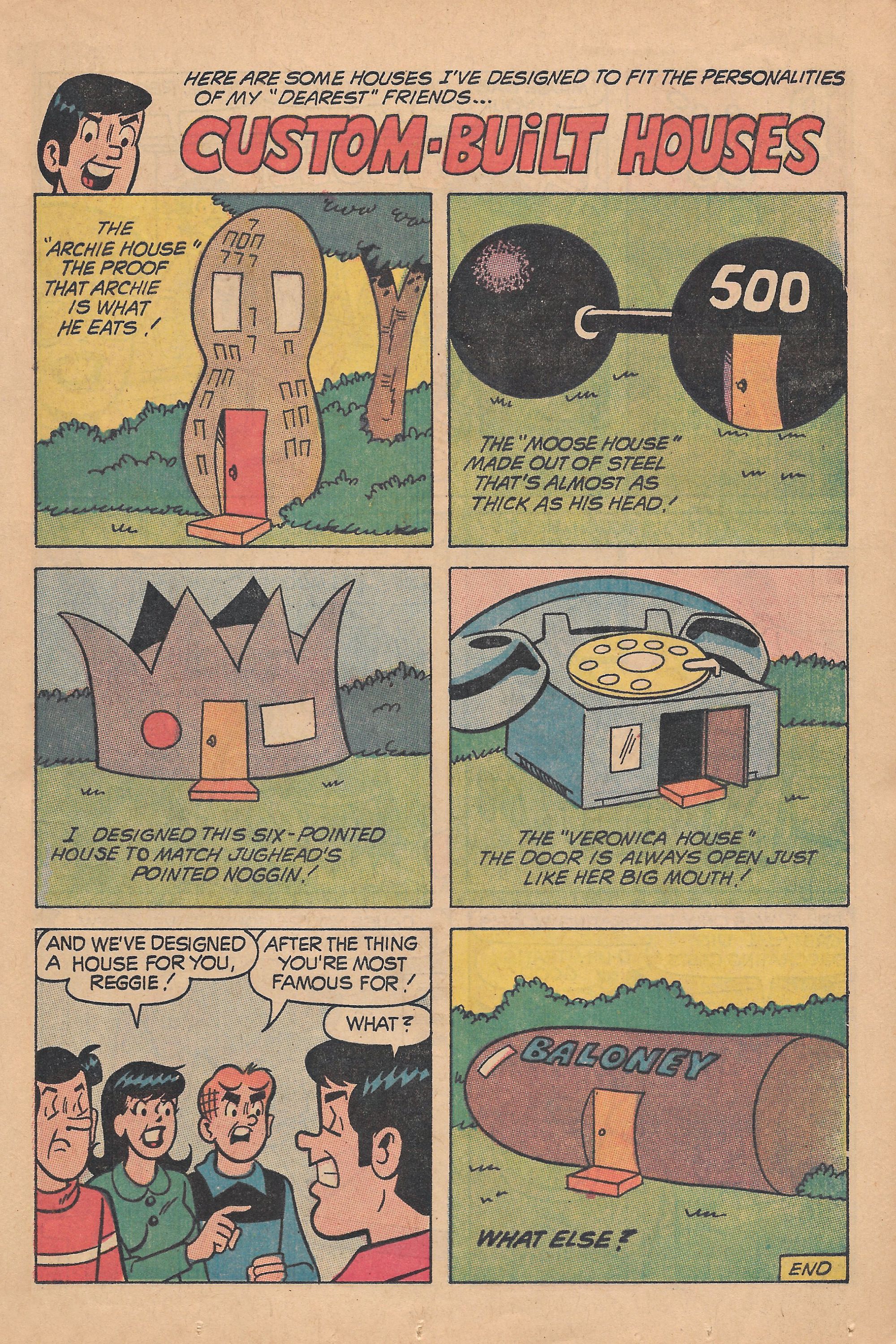 Read online Reggie's Wise Guy Jokes comic -  Issue #12 - 15