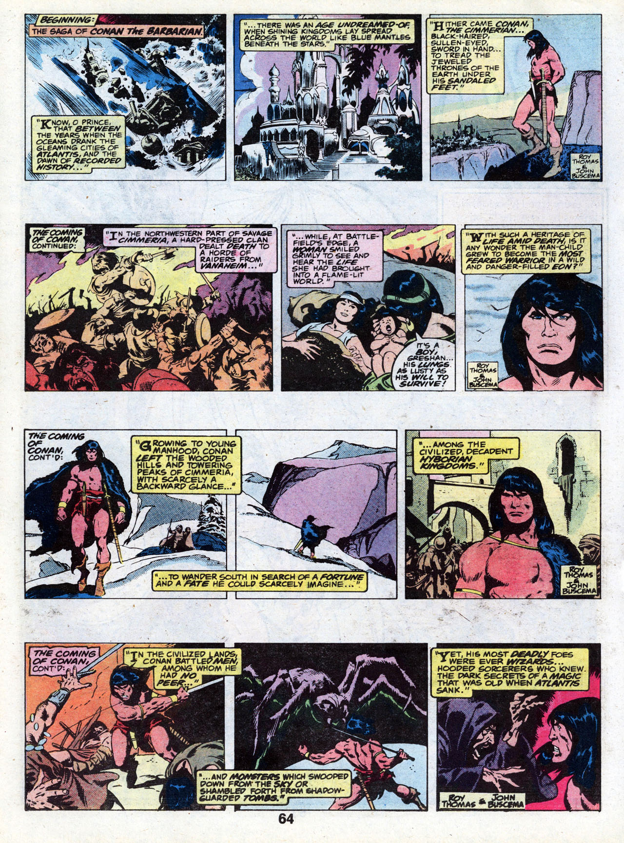 Read online Marvel Treasury Edition comic -  Issue #23 - 65