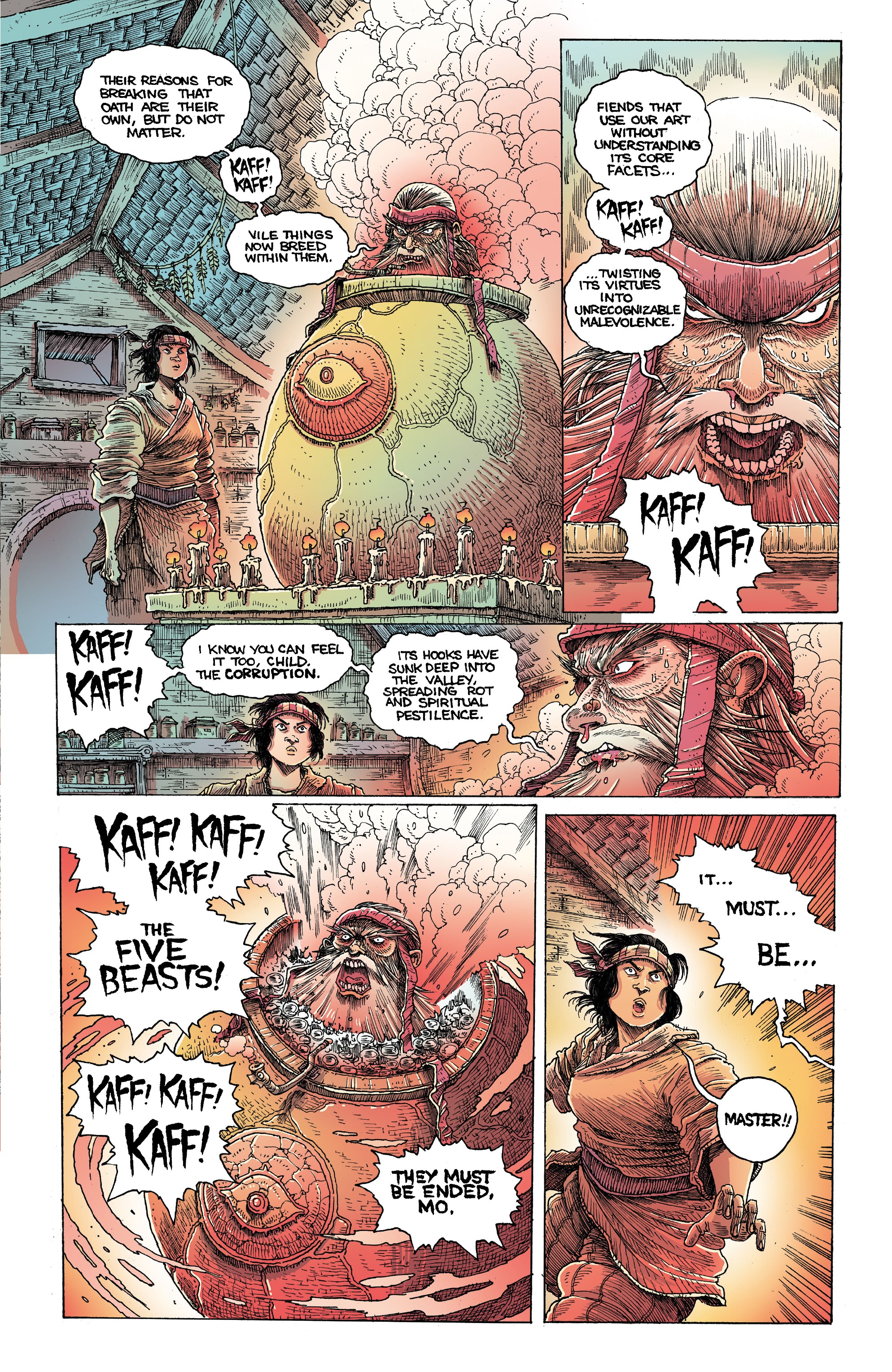 Read online Orphan and the Five Beasts comic -  Issue #1 - 11