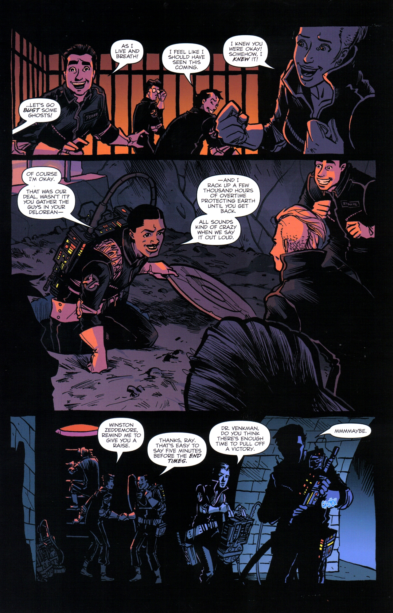 Read online Ghostbusters: Displaced Aggression comic -  Issue #4 - 12