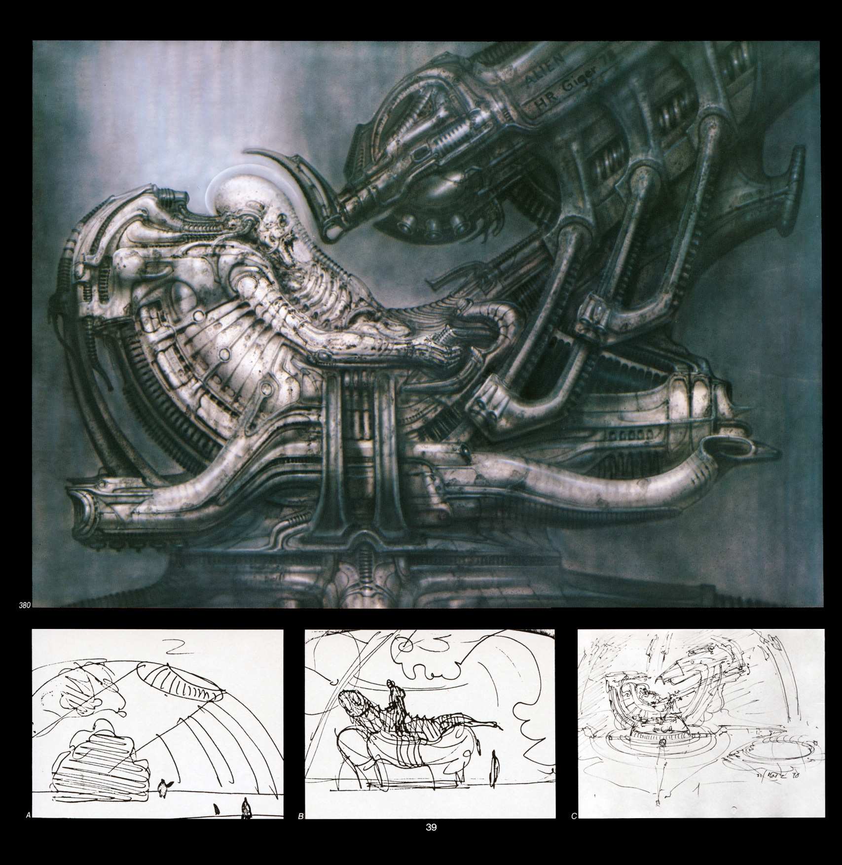 Read online Giger's Alien comic -  Issue # TPB - 41