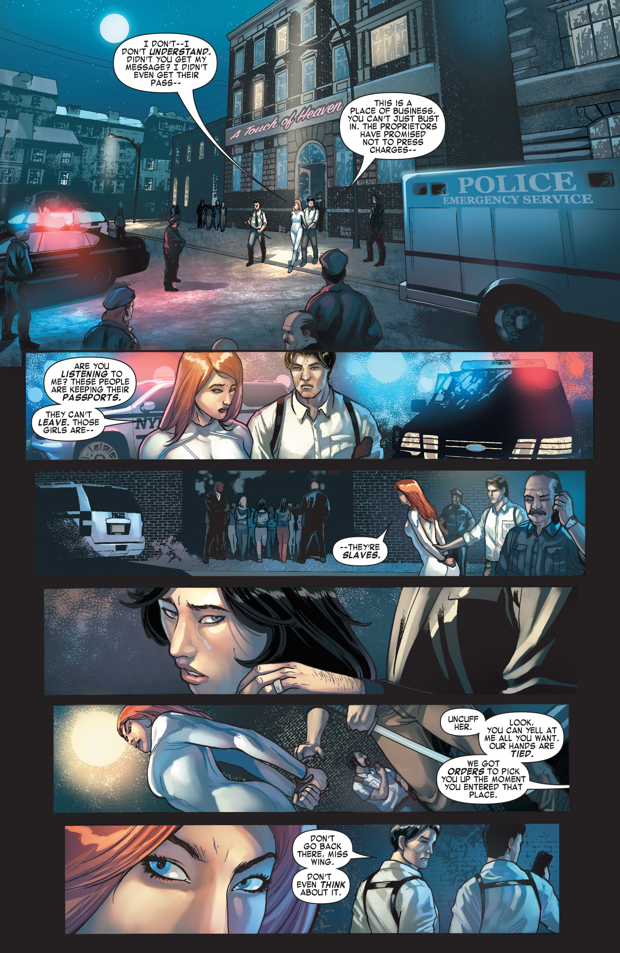 Read online Shadowland: Daughters of the Shadow comic -  Issue #1 - 7