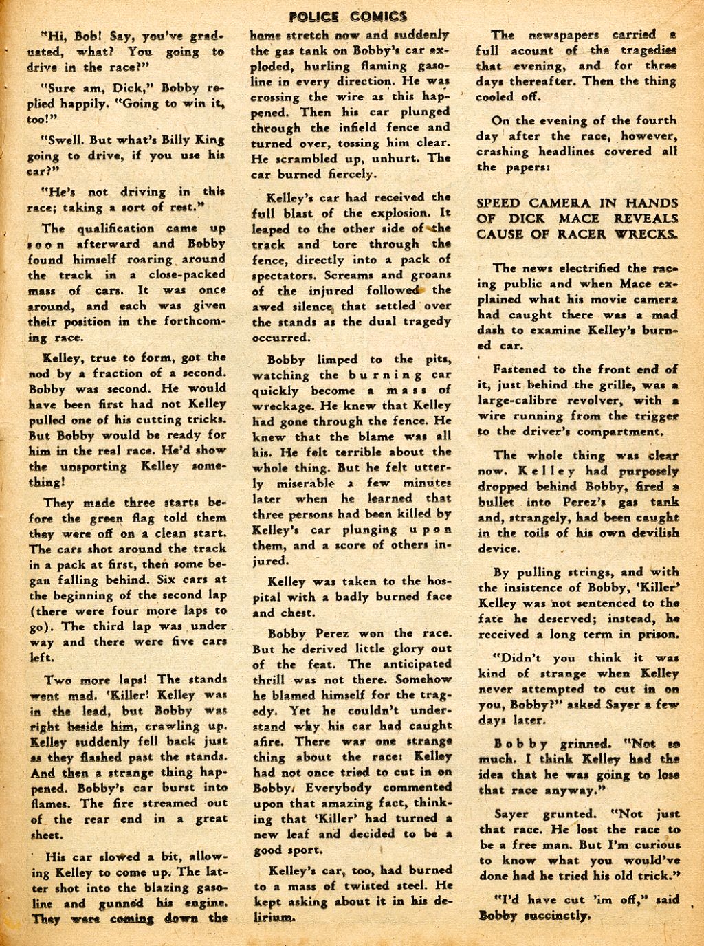 Read online Police Comics comic -  Issue #25 - 47