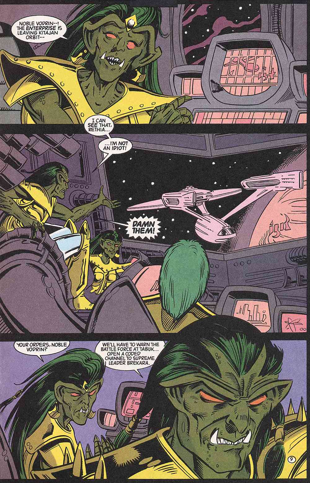 Read online Star Trek (1989) comic -  Issue #37 - 9
