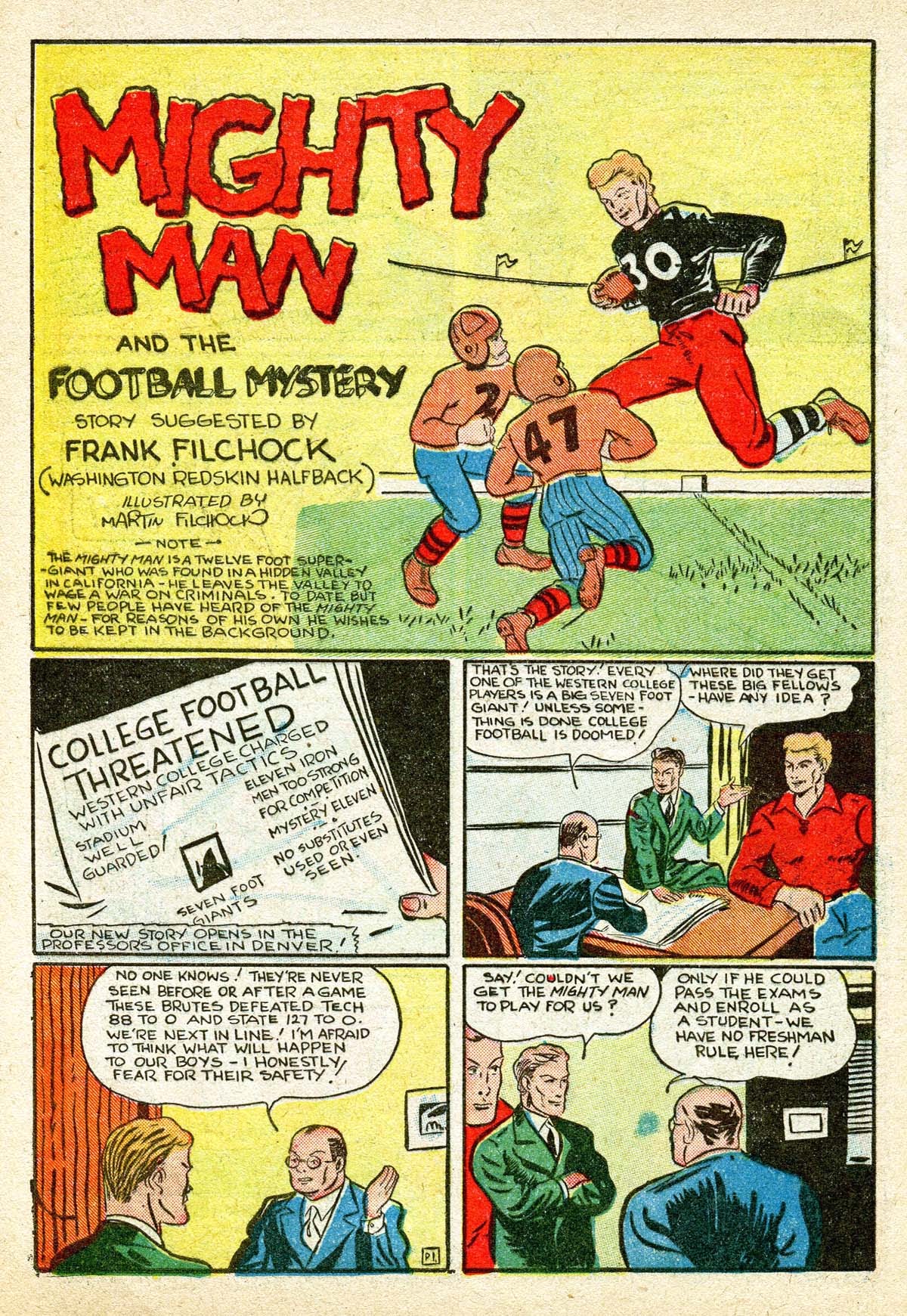 Read online Amazing Man Comics comic -  Issue #8 - 52