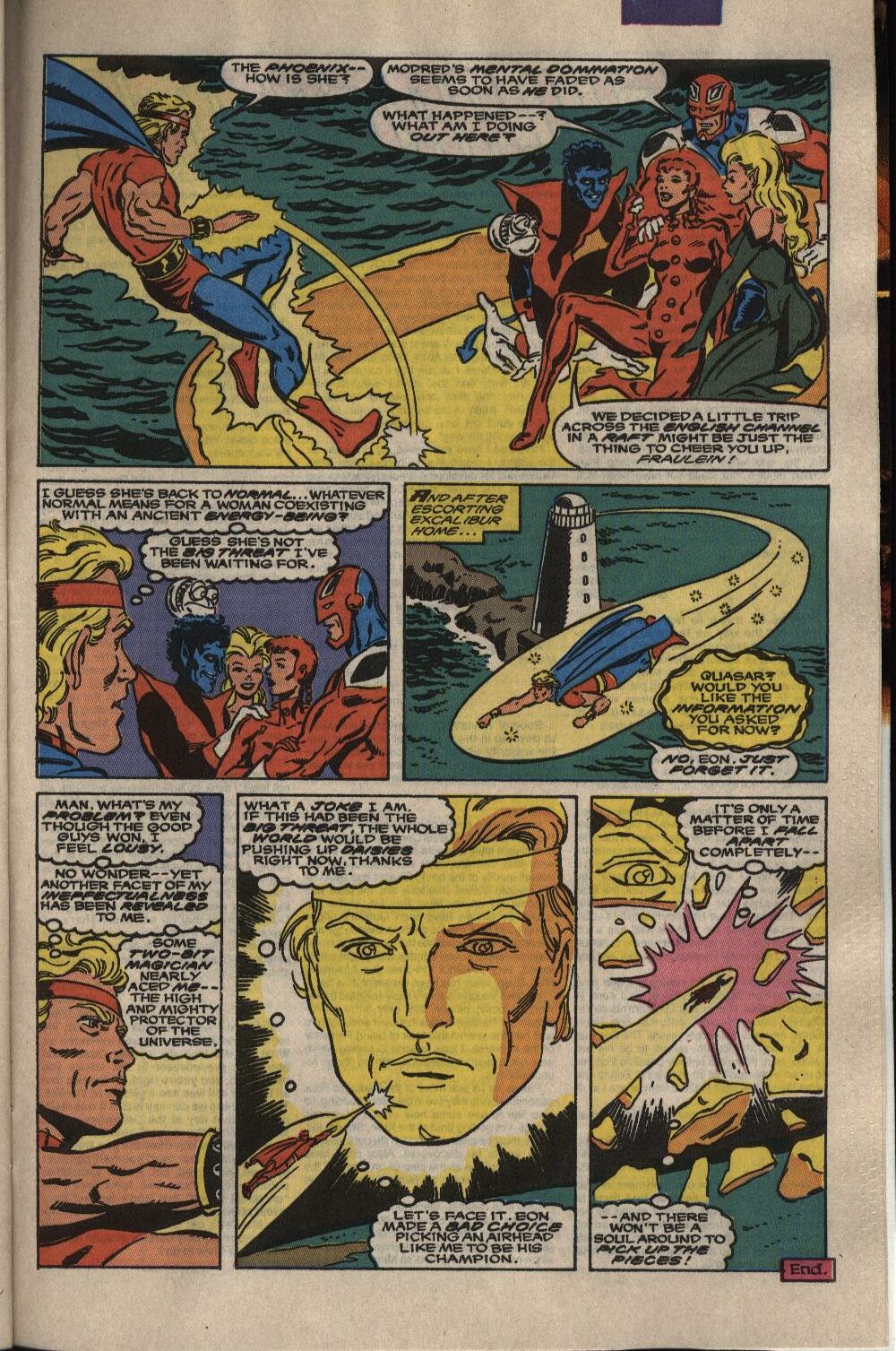 Read online Quasar comic -  Issue #11 - 22