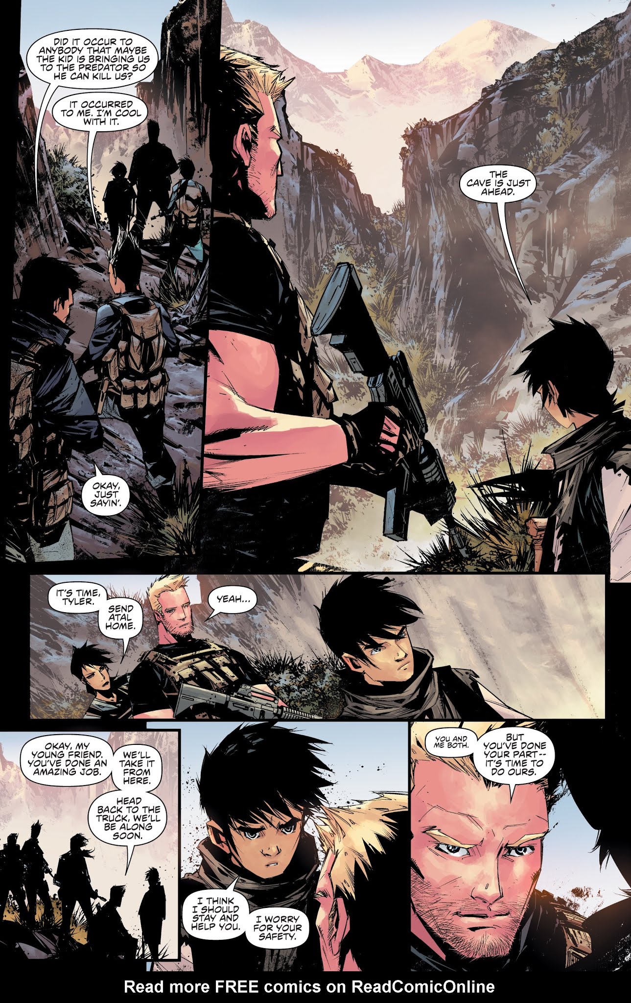 Read online Predator: Hunters II comic -  Issue #4 - 6