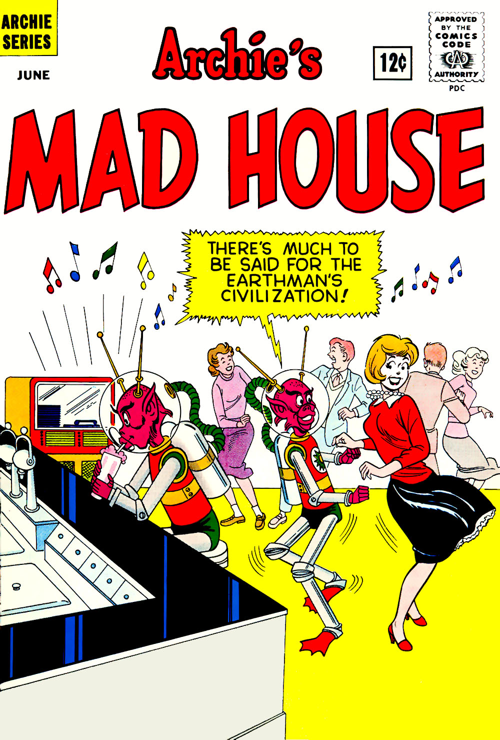 Read online Archie's Madhouse comic -  Issue #19 - 1