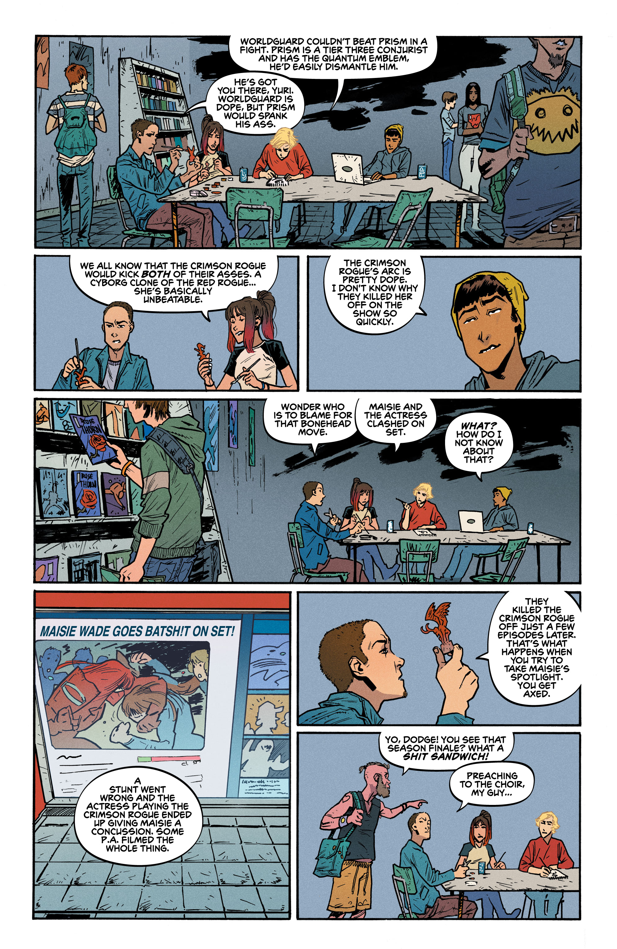 Read online Rogues' Gallery (2022) comic -  Issue #1 - 13