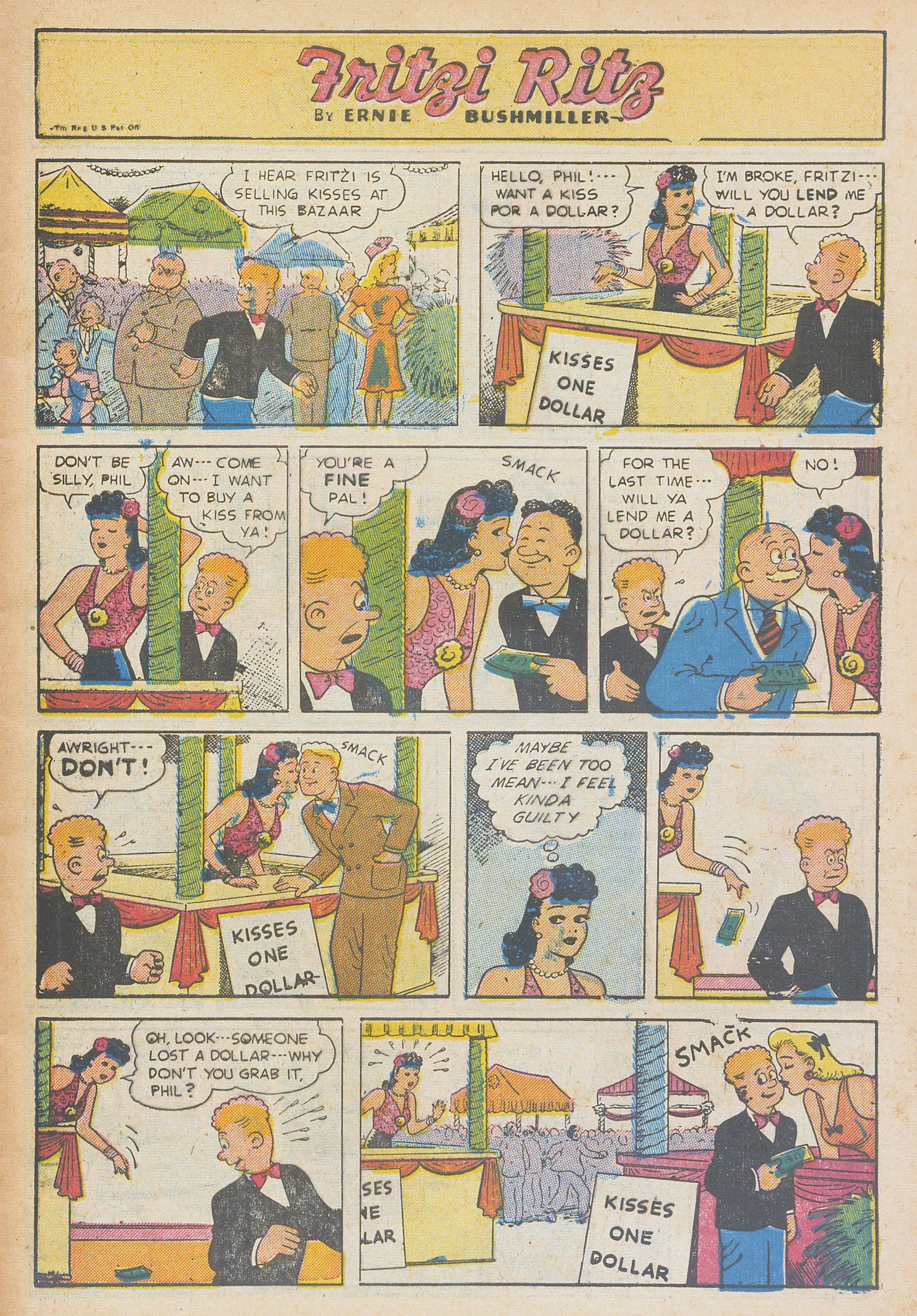 Read online Fritzi Ritz (1953) comic -  Issue #48 - 5