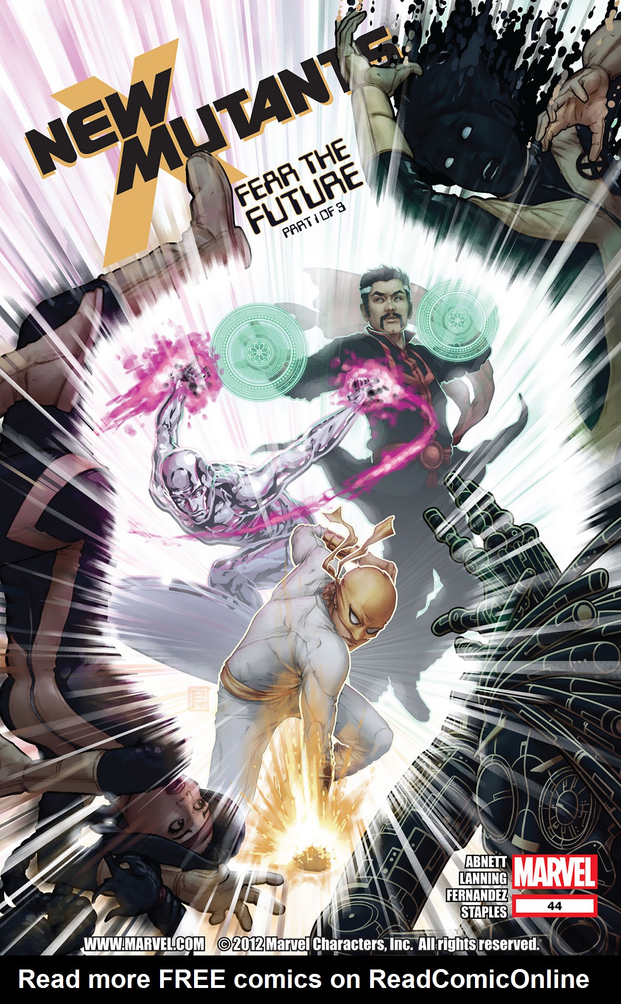 Read online New Mutants (2009) comic -  Issue #44 - 1