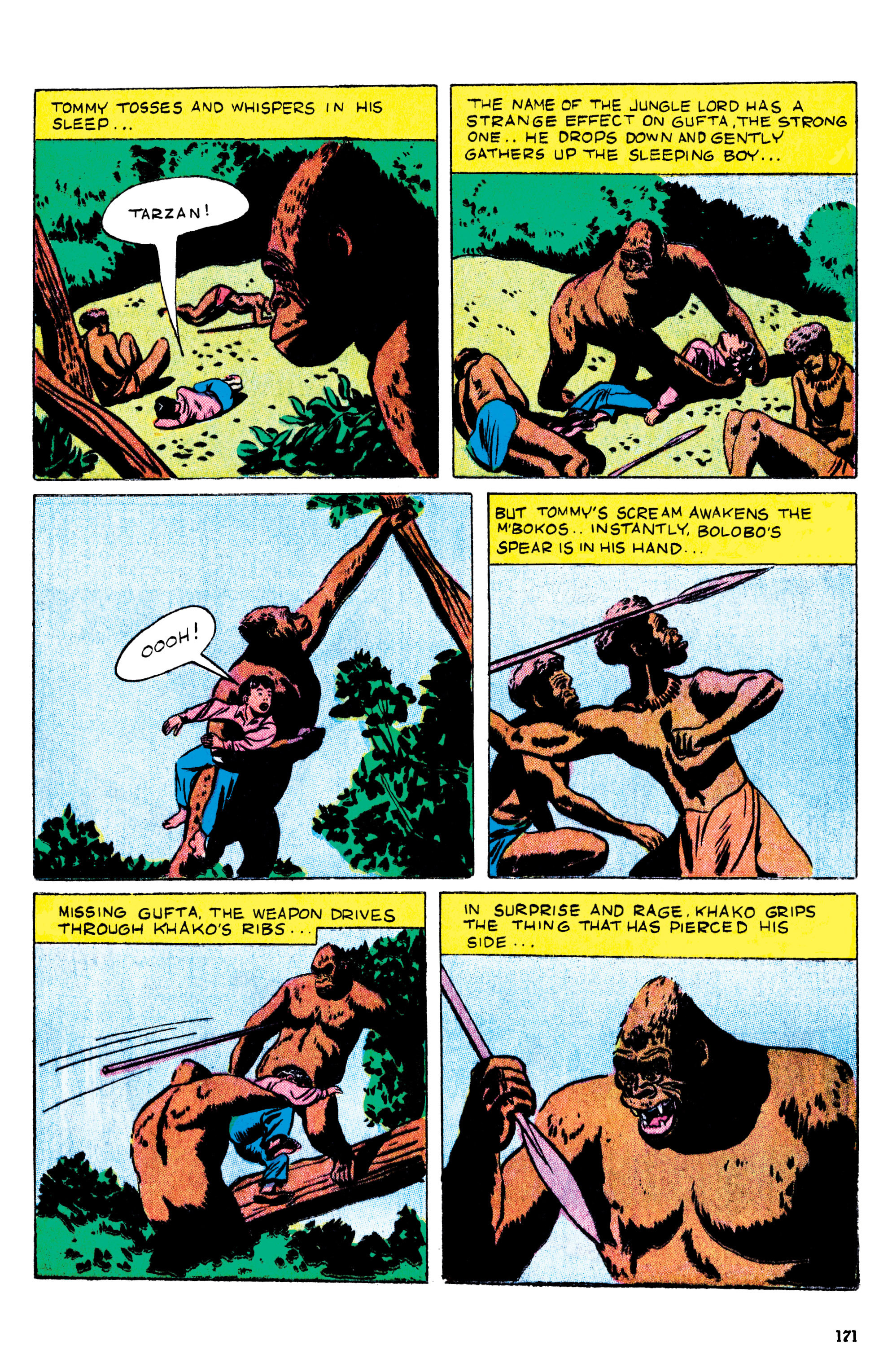 Read online Edgar Rice Burroughs Tarzan: The Jesse Marsh Years Omnibus comic -  Issue # TPB (Part 2) - 73