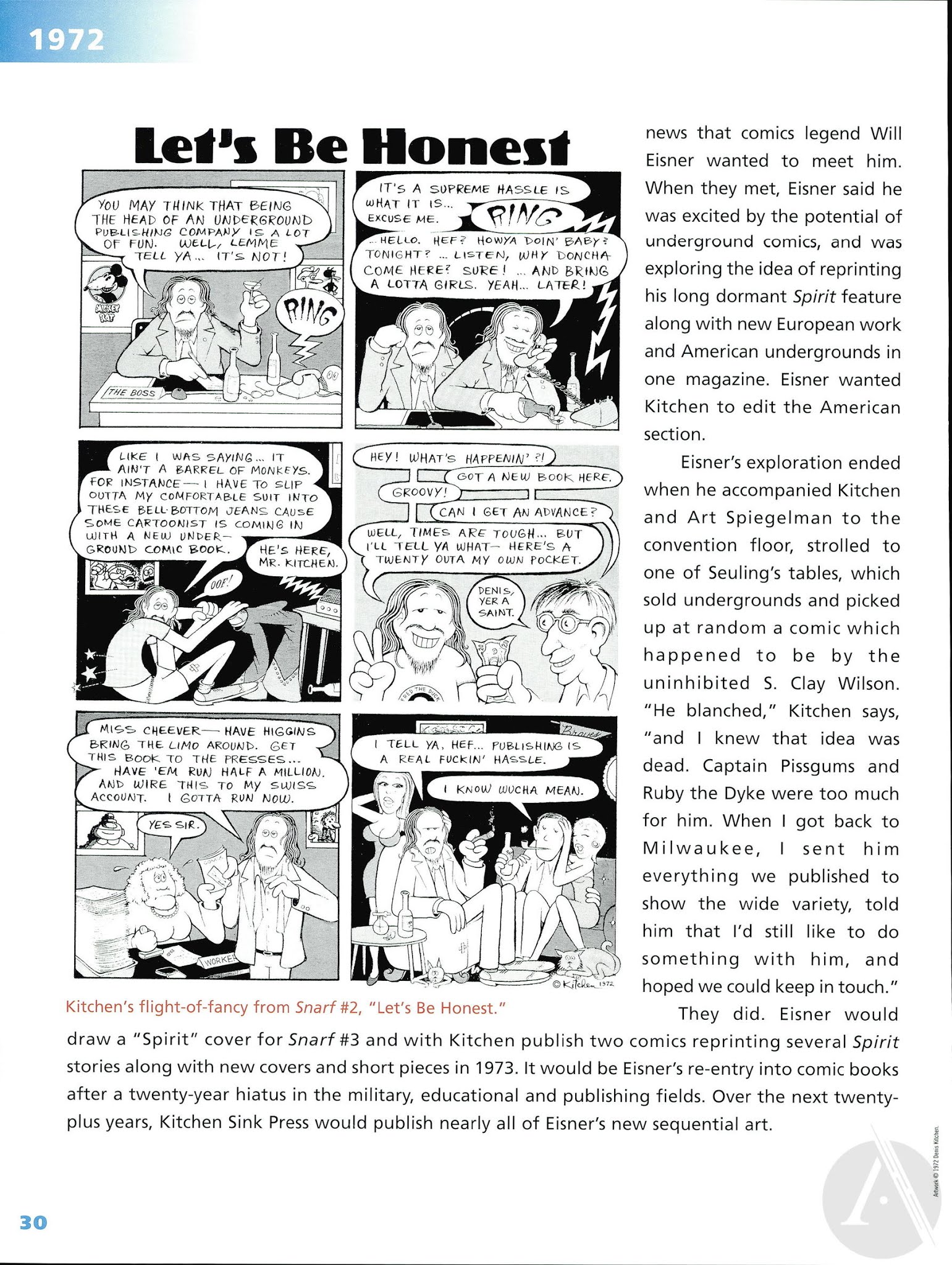 Read online Kitchen Sink Press: The First 25 Years comic -  Issue # TPB - 32