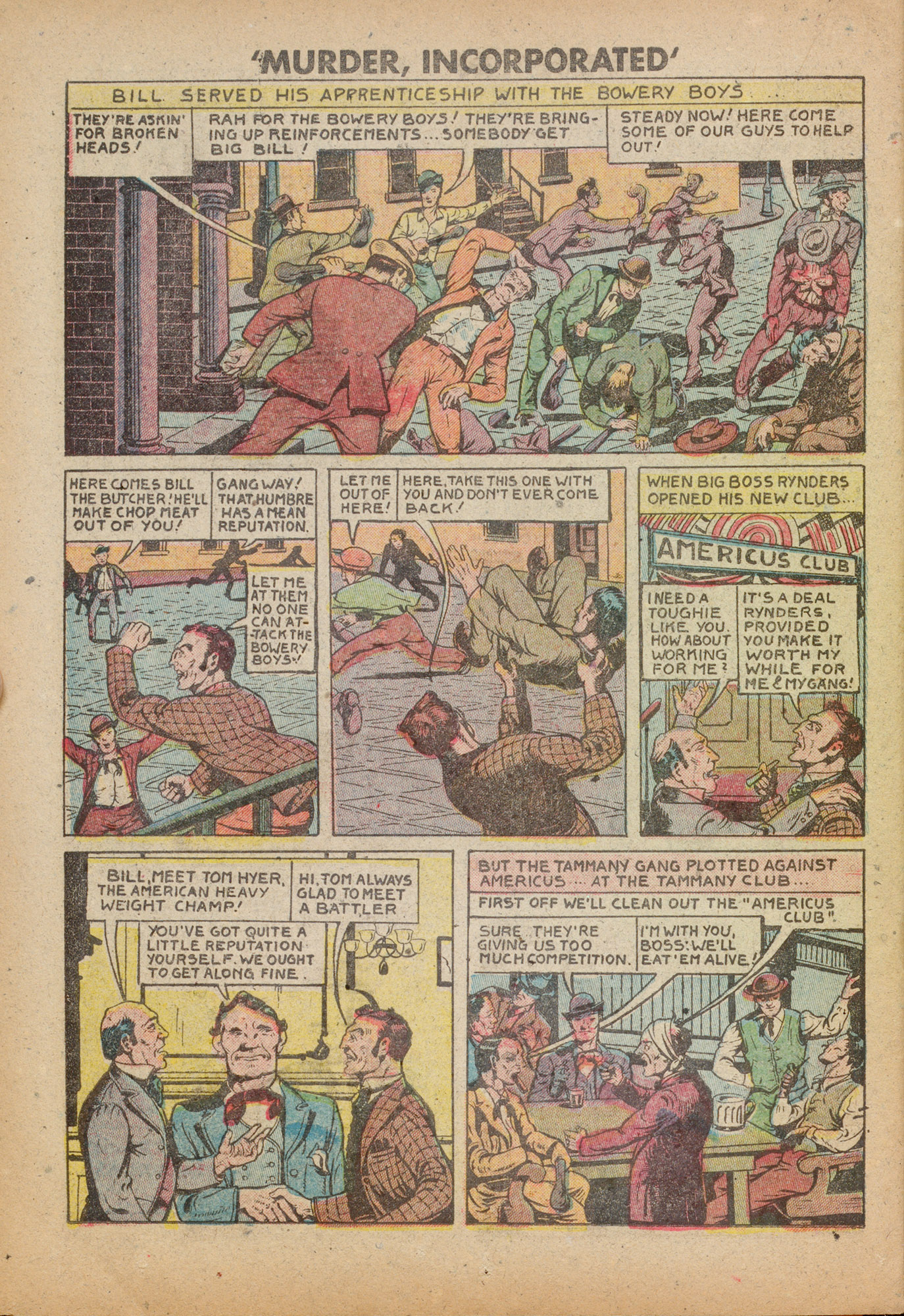 Read online Murder Incorporated (1948) comic -  Issue #9 - 22