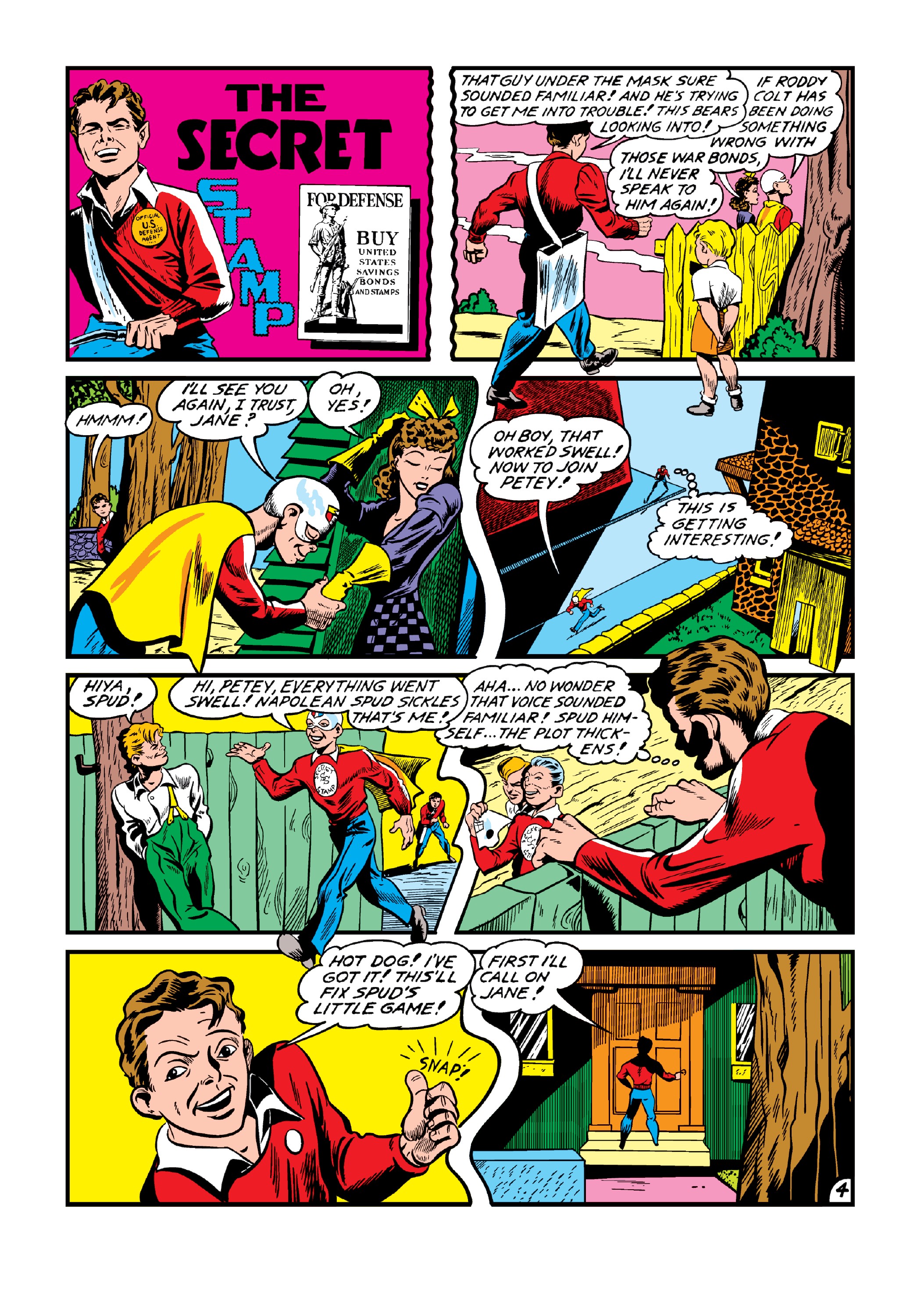 Read online Marvel Masterworks: Golden Age Captain America comic -  Issue # TPB 5 (Part 3) - 3