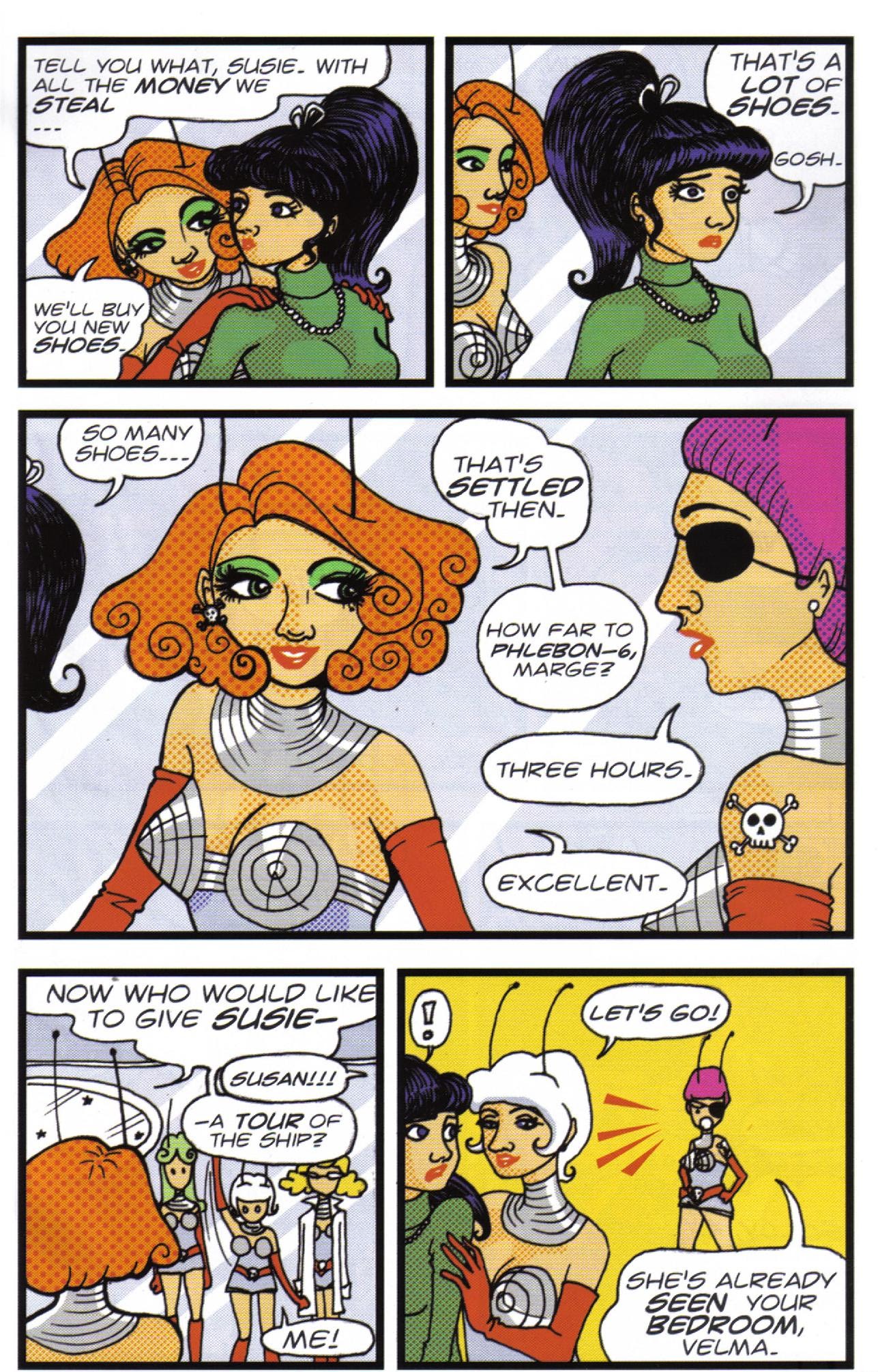 Read online I Was Kidnapped By Lesbian Pirates From Outer Space comic -  Issue #2 - 5