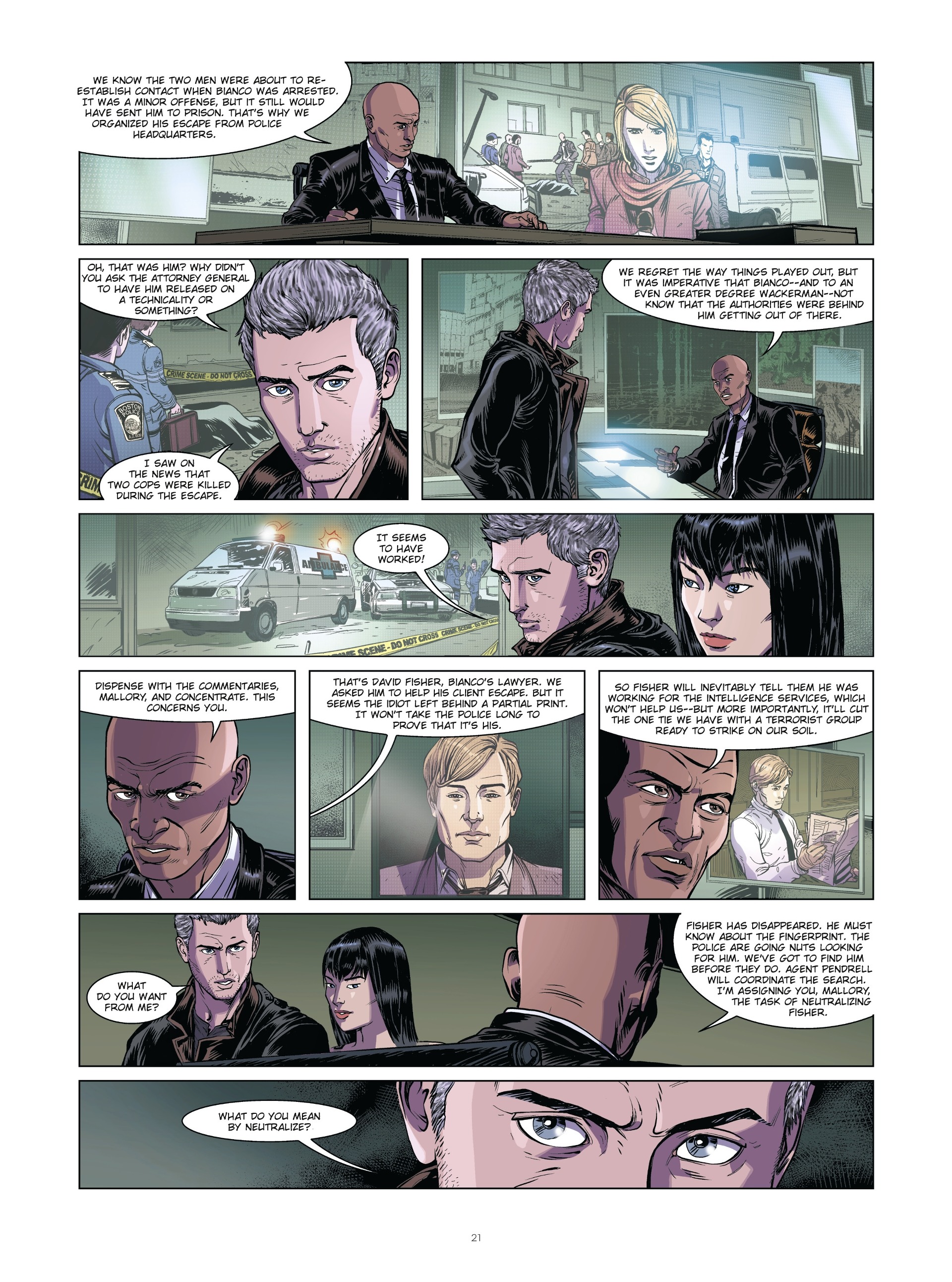 Read online Synchronic comic -  Issue #2 - 21
