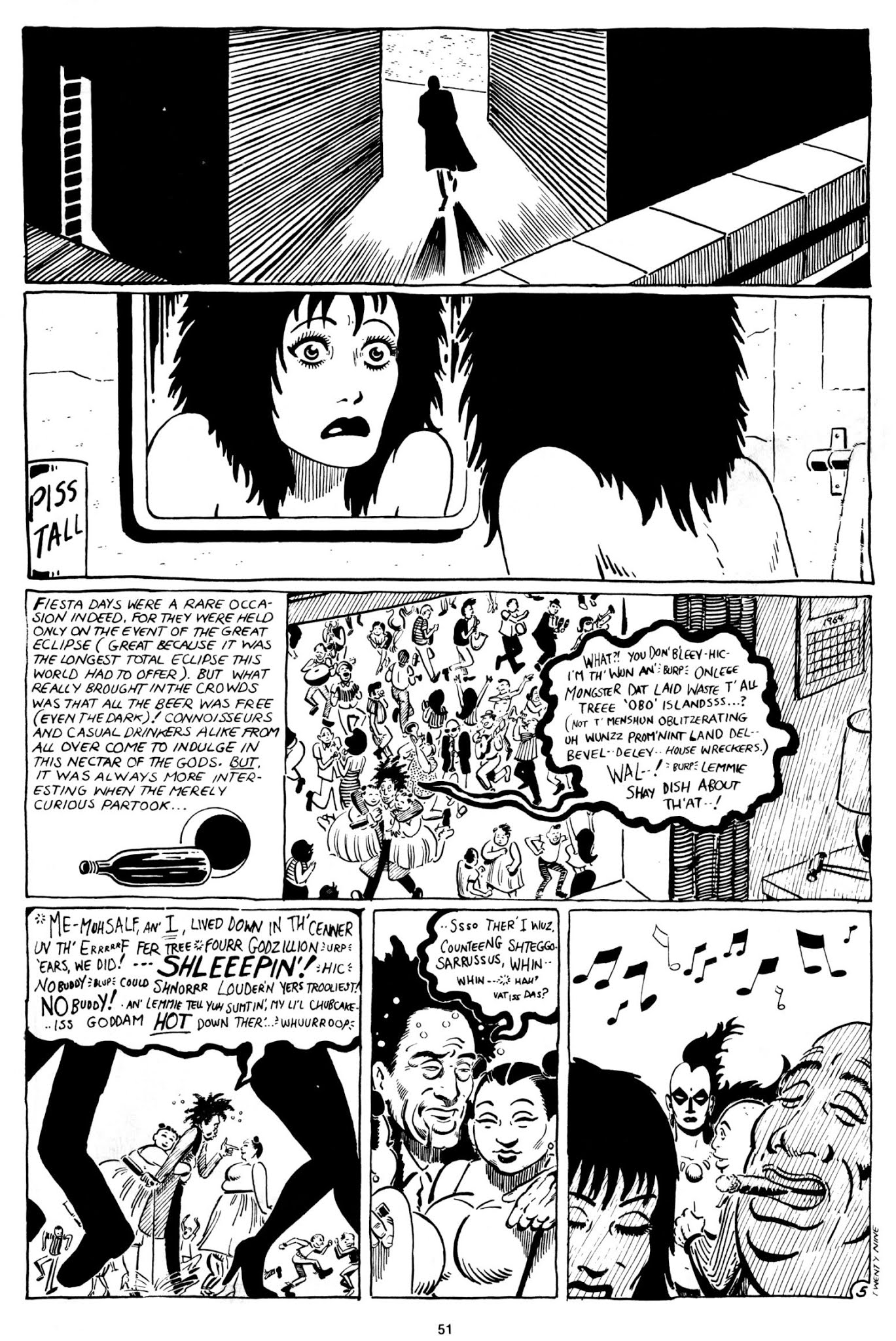 Read online Love and Rockets (1982) comic -  Issue #1 - 51