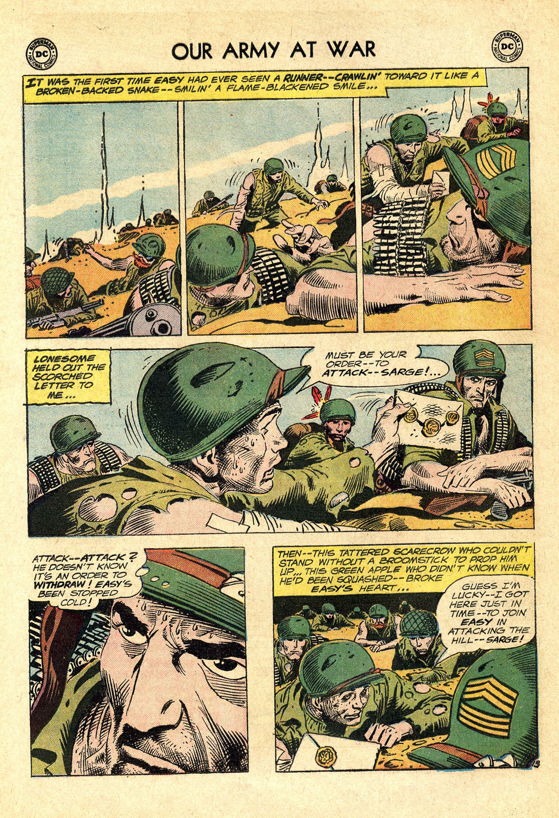 Read online Our Army at War (1952) comic -  Issue #150 - 20