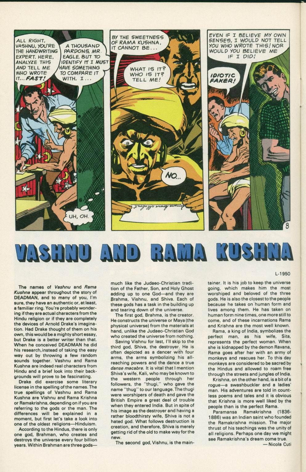 Read online Deadman (1985) comic -  Issue #3 - 10