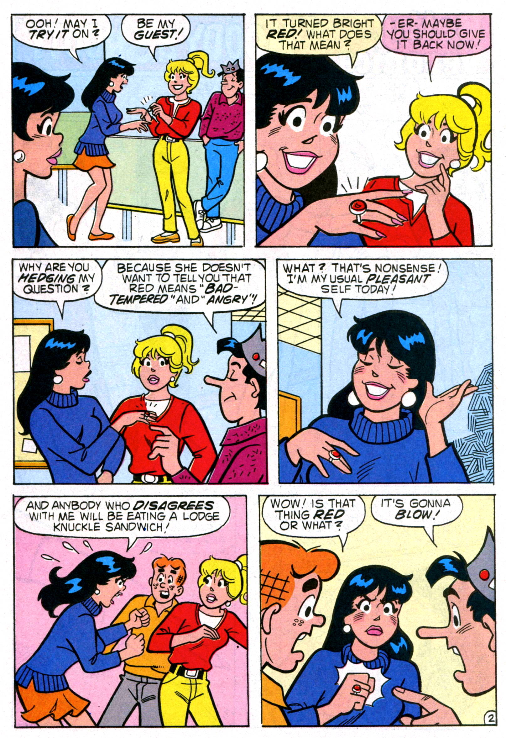 Read online Betty & Veronica Spectacular comic -  Issue #8 - 30