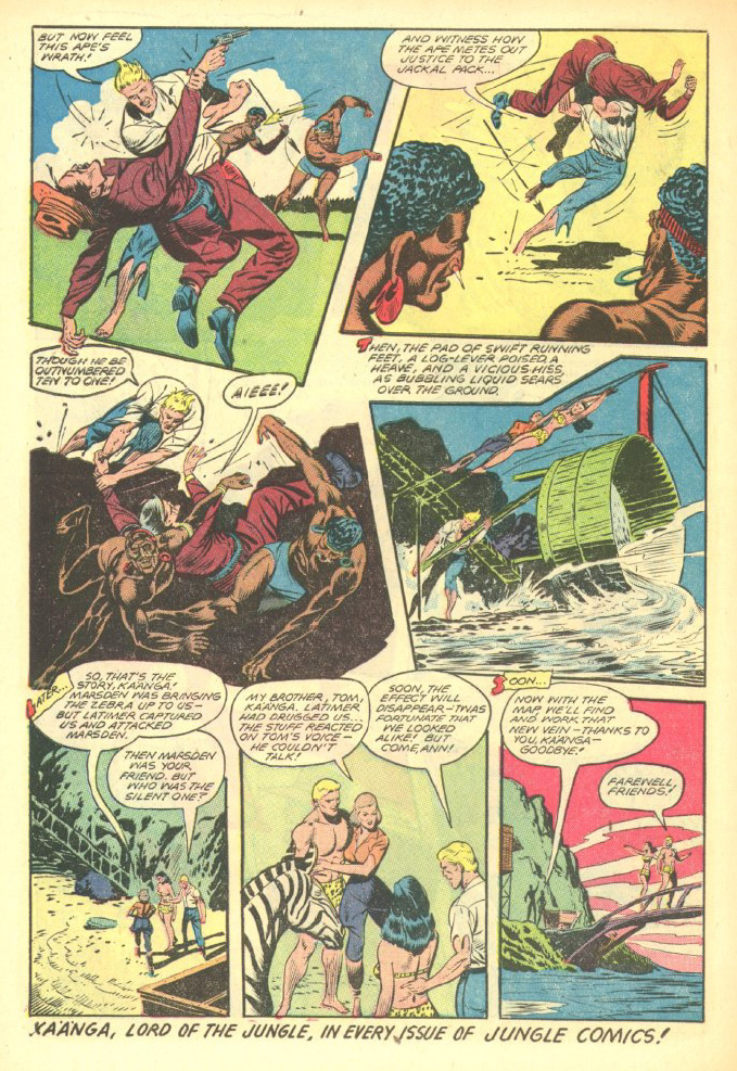 Read online Jungle Comics comic -  Issue #104 - 12