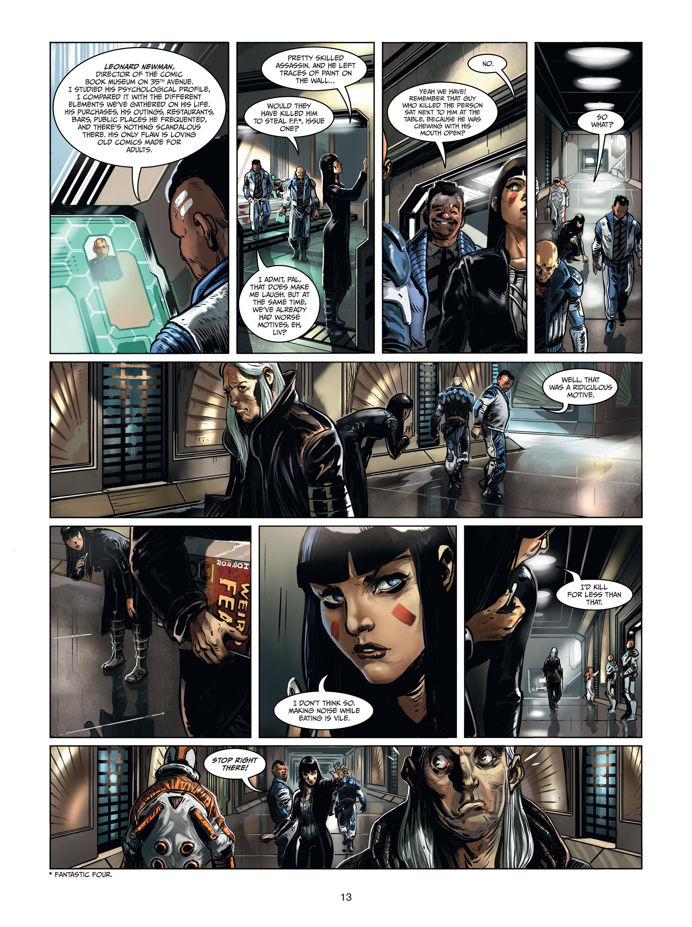 Read online Androïds comic -  Issue #1 - 11