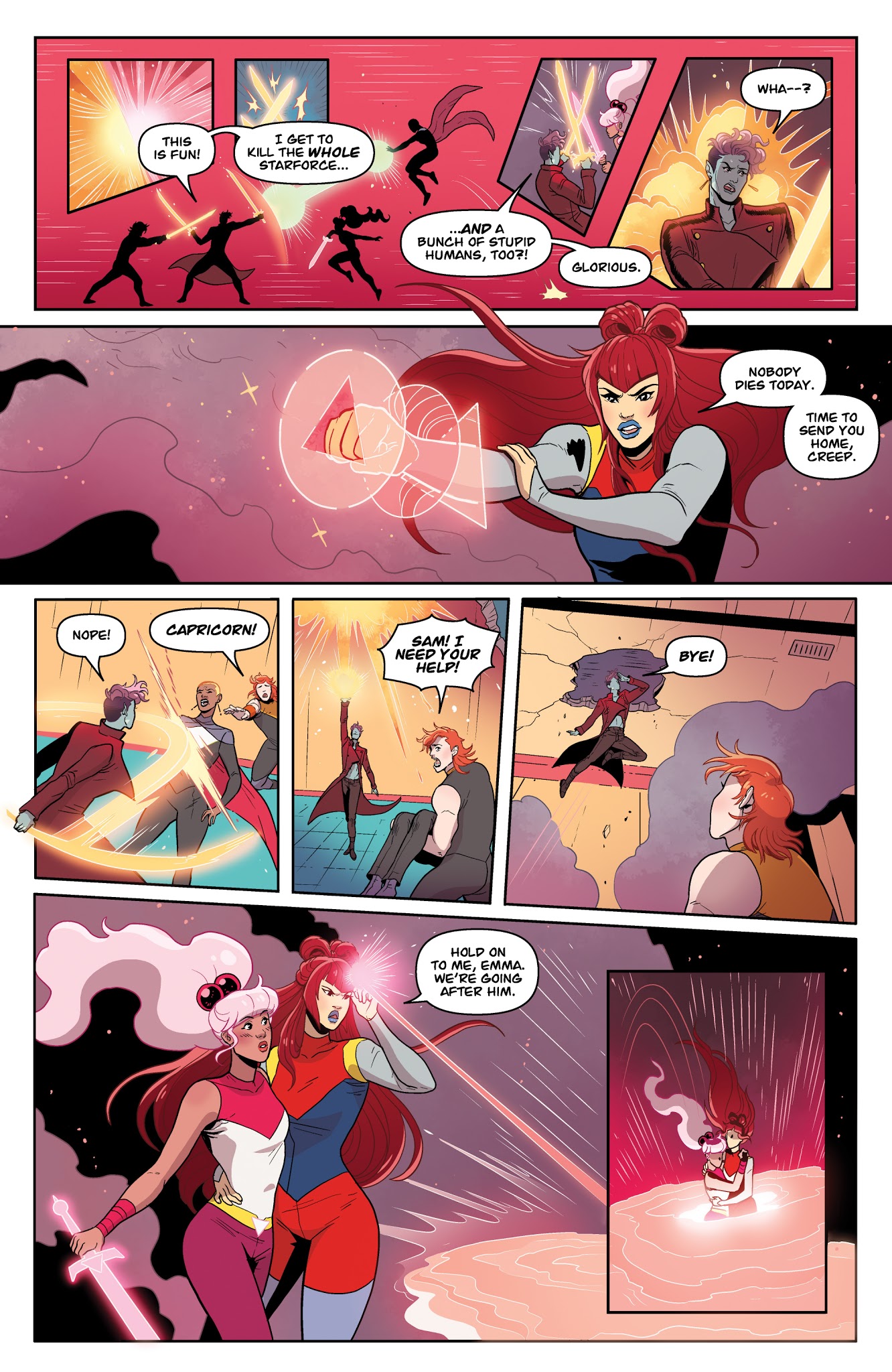 Read online Zodiac Starforce: Cries of the Fire Prince comic -  Issue #4 - 16