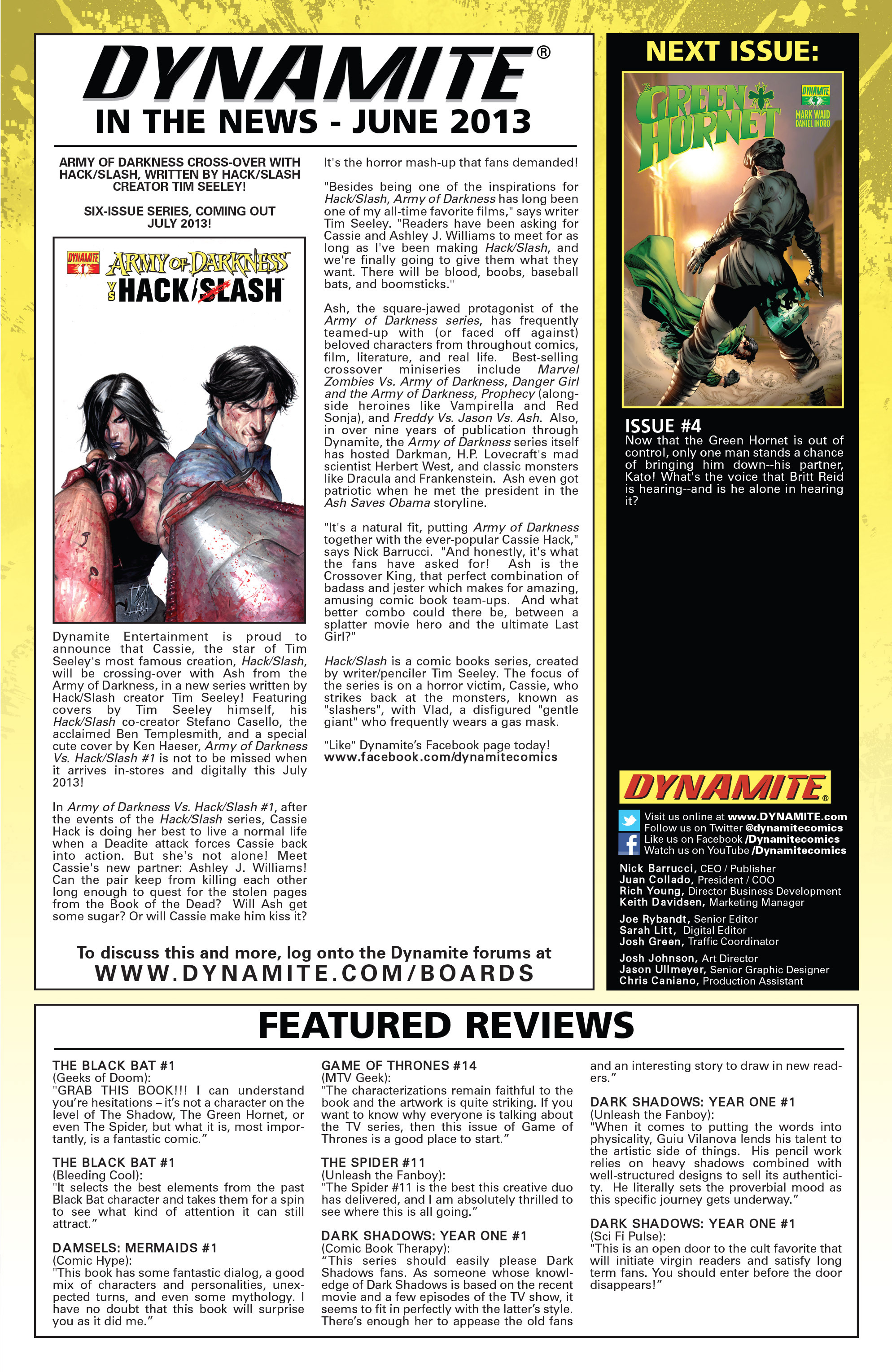 Read online The Green Hornet (2013) comic -  Issue # Full - 91