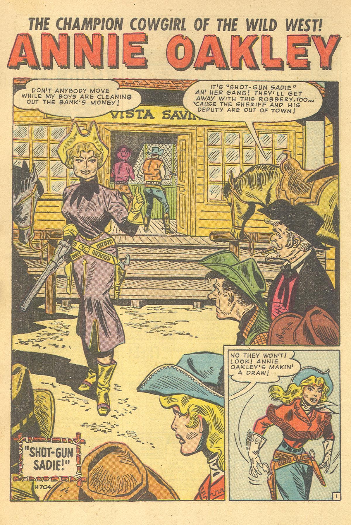 Read online Annie Oakley comic -  Issue #10 - 28