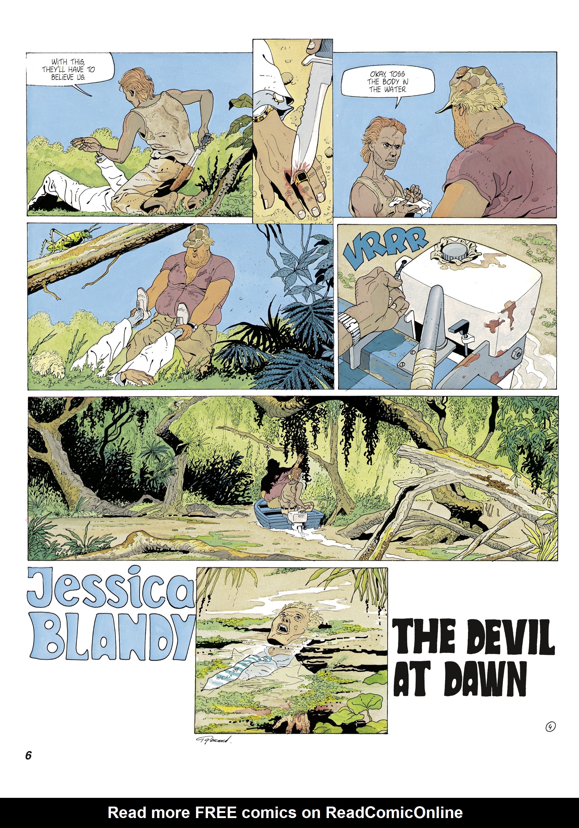 Read online Jessica Blandy comic -  Issue #3 - 6