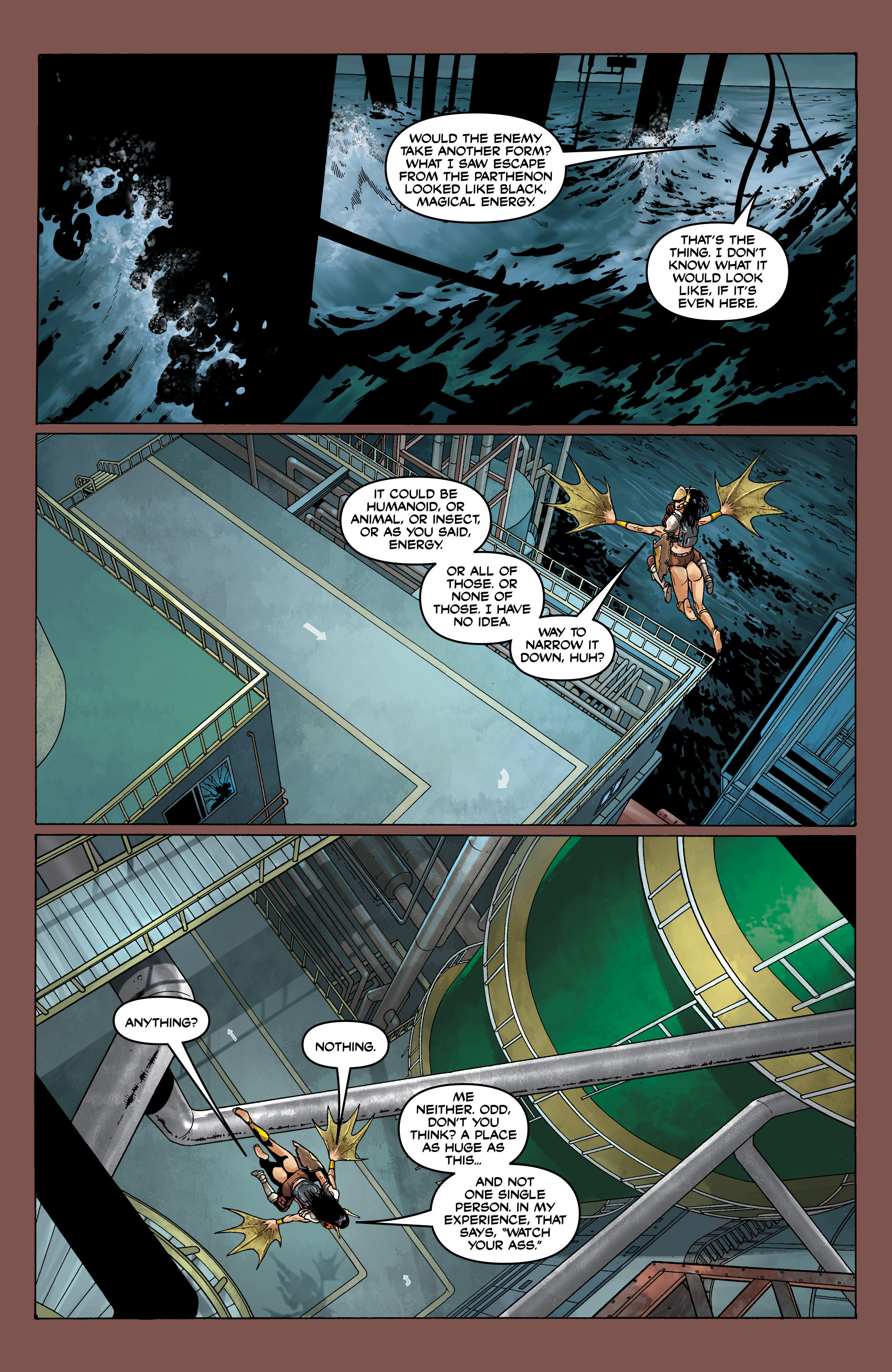 Read online War Goddess comic -  Issue #8 - 7
