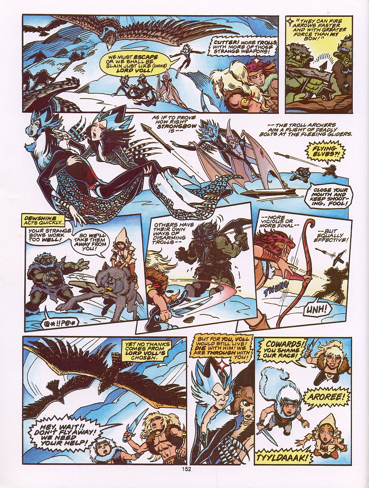 Read online ElfQuest (Starblaze Edition) comic -  Issue # TPB 3 - 151
