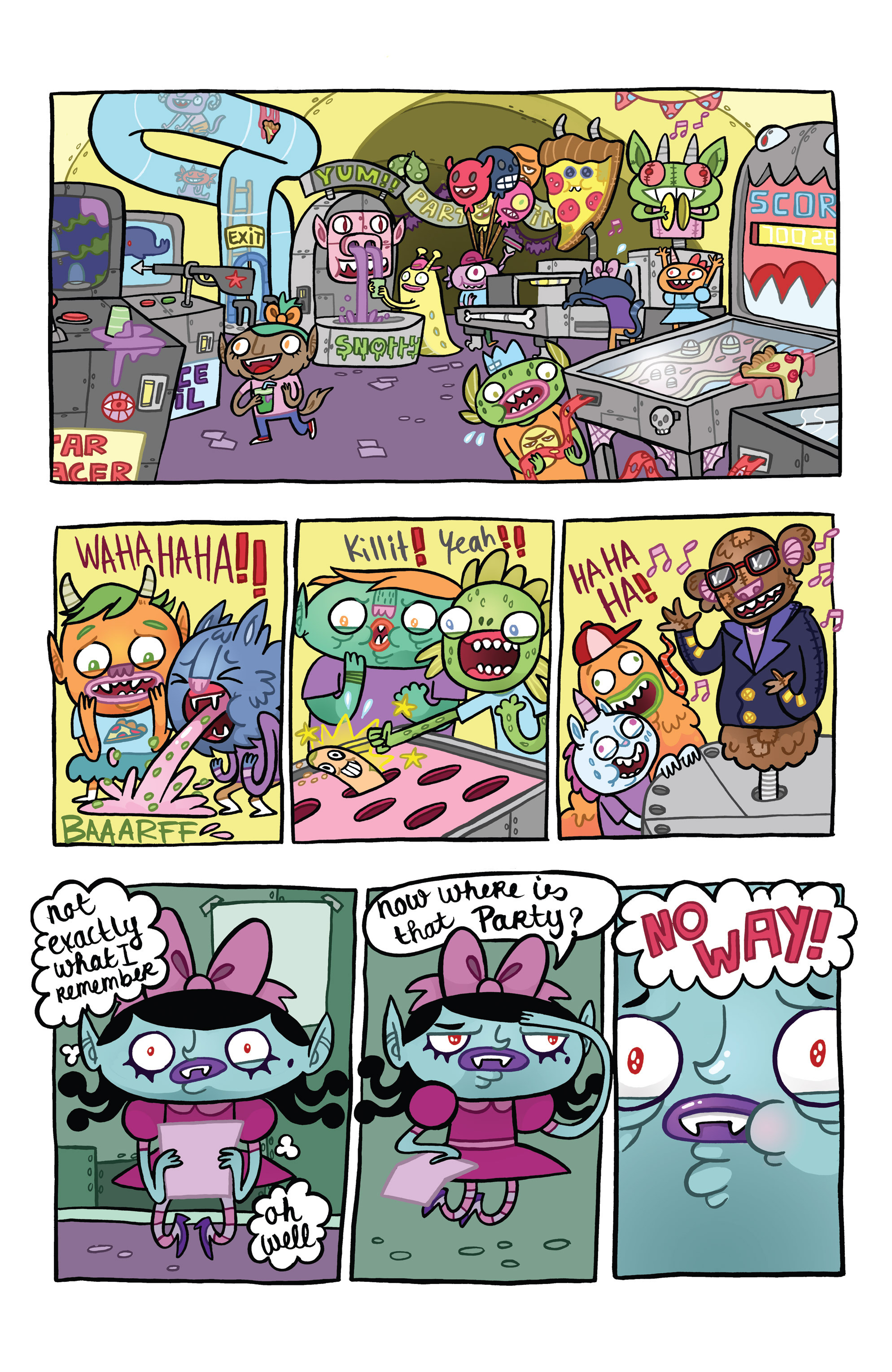Read online The Adventures of Luna the Vampire comic -  Issue #3 - 4